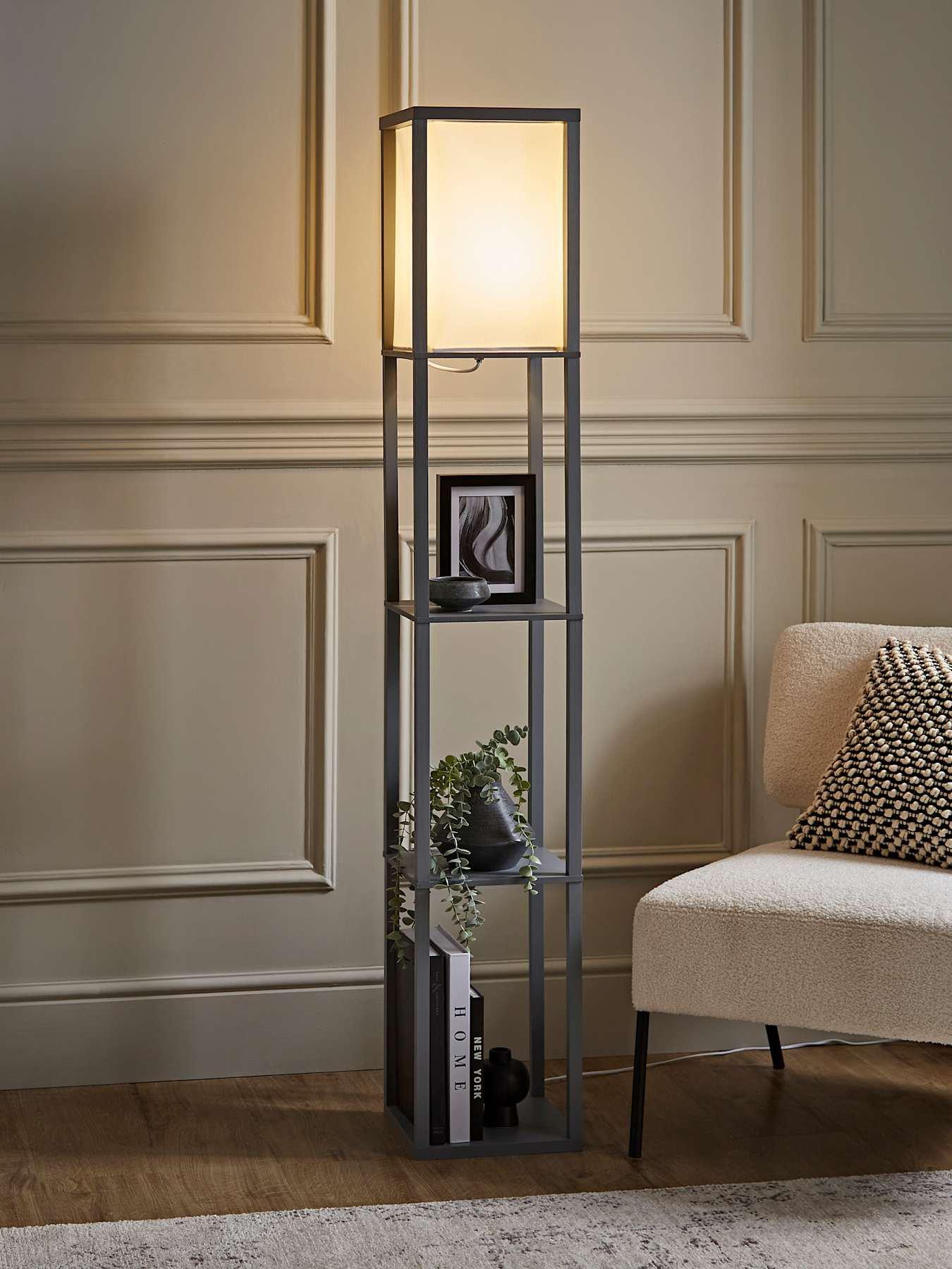 valuelights-struttura-wooden-shelves-floor-lamp-with-fabric-shade