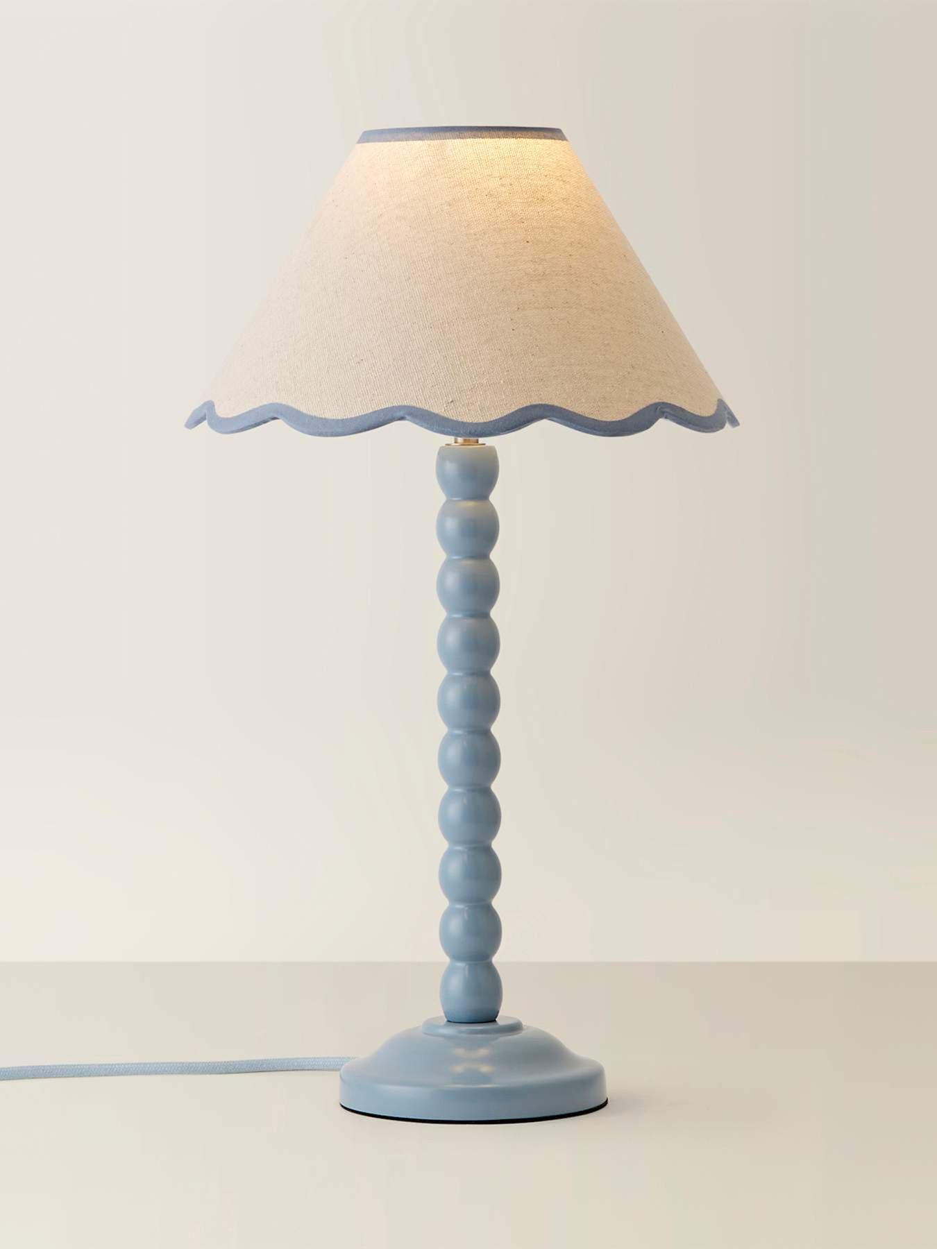 Image 3 of 7 of ValueLights Bobbles Painted Table Lamp with Shade