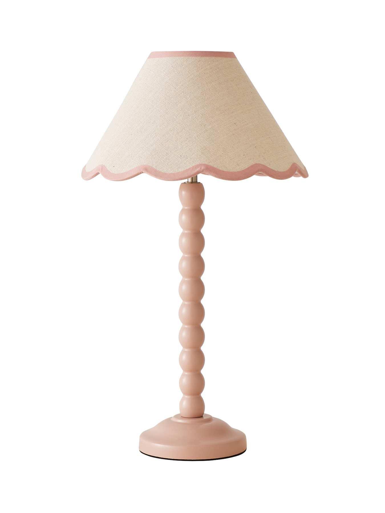 ValueLights Bobbles Painted Table Lamp with Shade