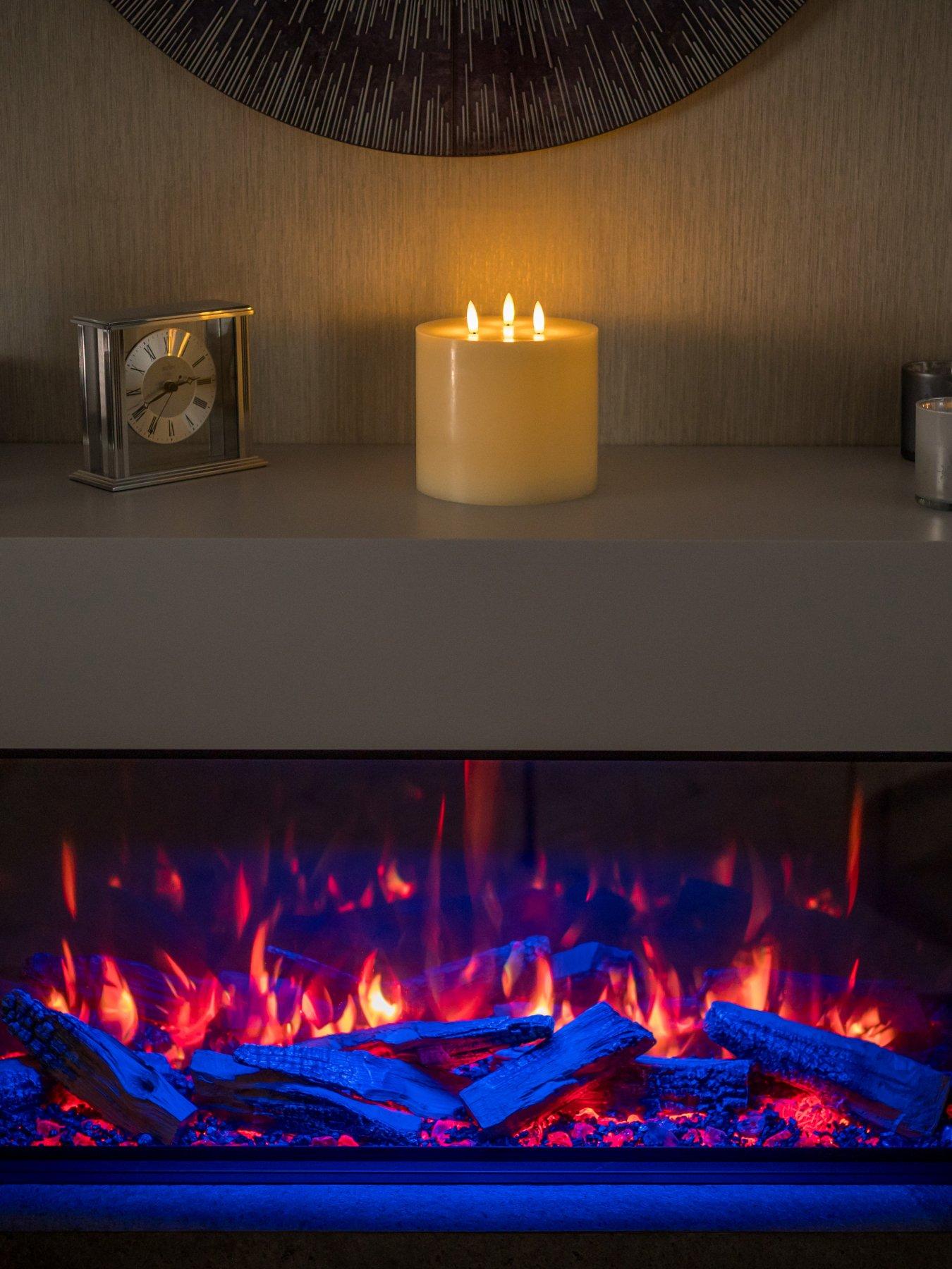 Image 5 of 7 of ValueLights Led 3 Wick Flickering Candle With Remote Control