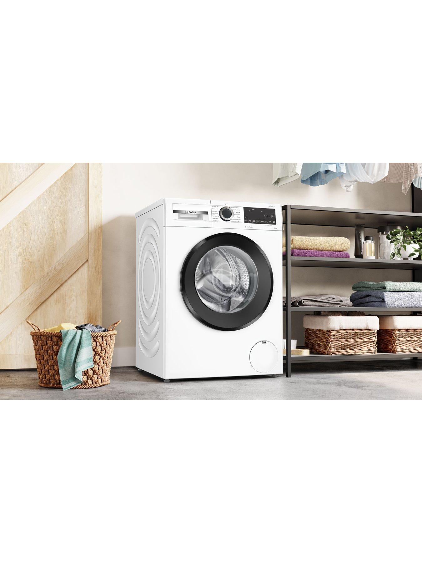  image of bosch-series-6-wgg254z1gb-10kg-load-1400rpm-spin-antistain-washing-machine-white-a-rated