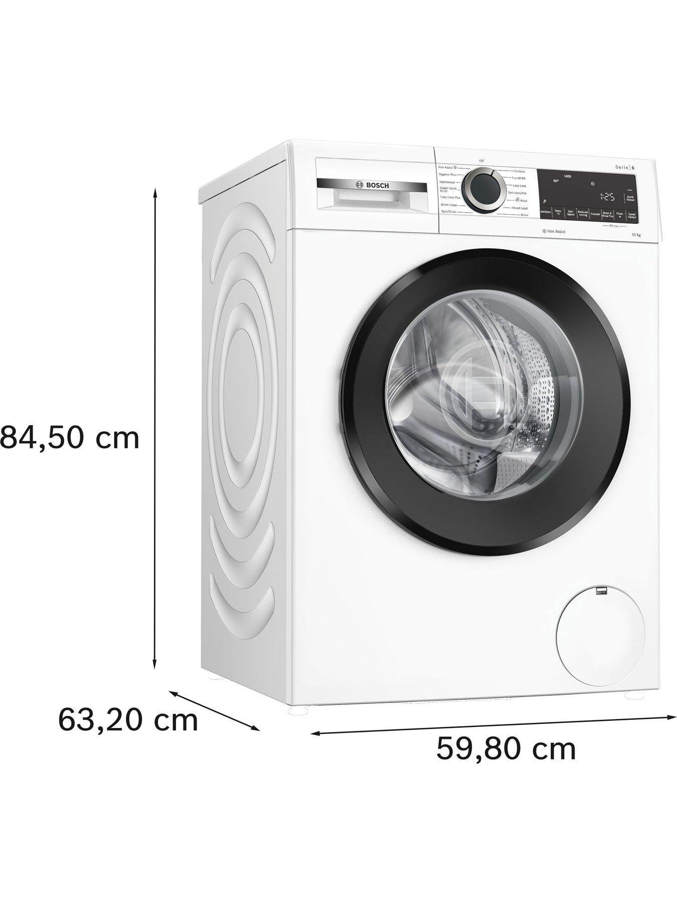 Image 7 of 7 of Bosch WGG254Z1GB Capacity 10kg, 1400rpm, Iron Assist, Anti Stain, Active Water Plus, Eco Silence Drive, SpeedPerfect, LED Display, Black door