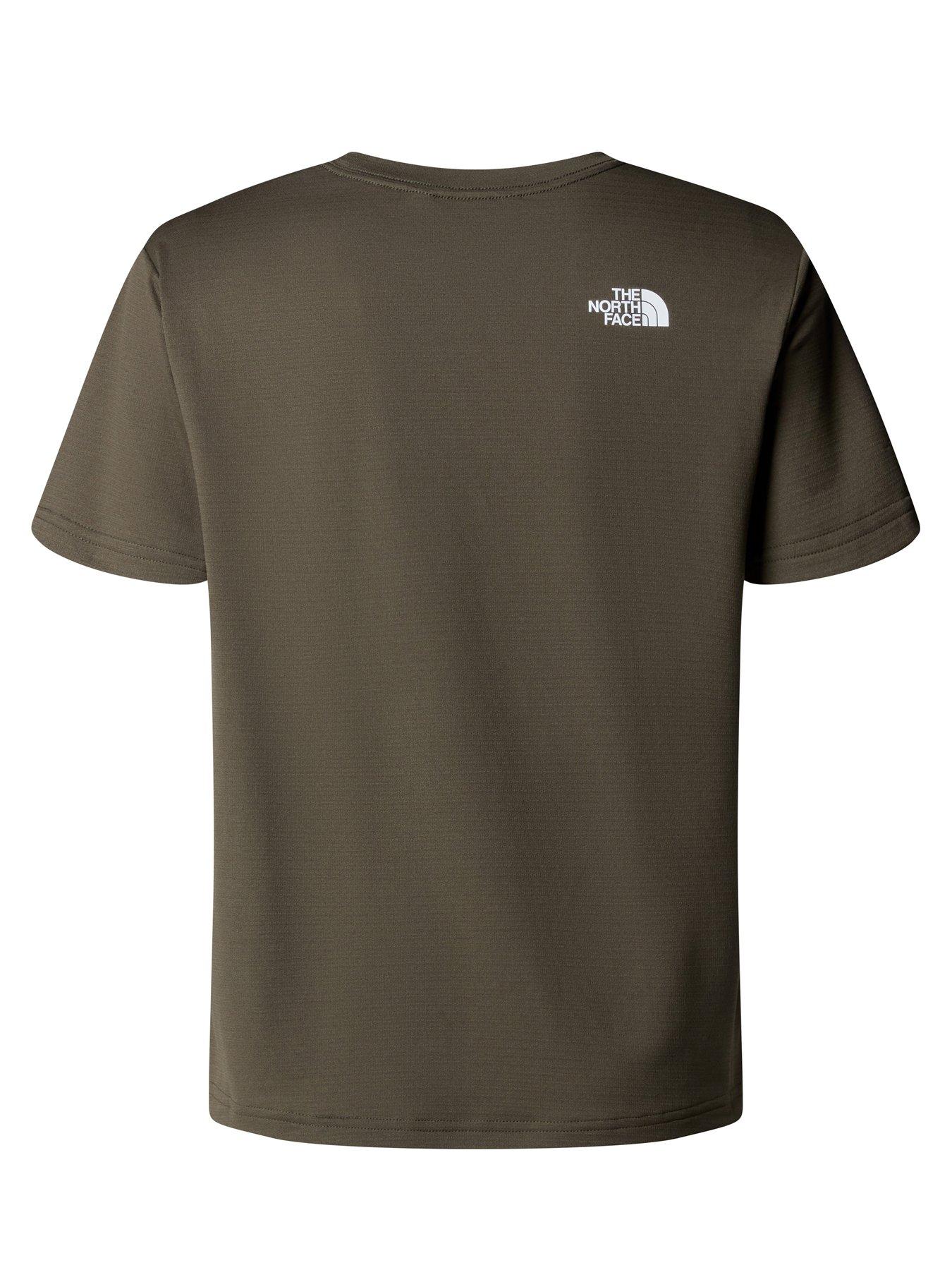 Image 5 of 5 of The North Face Teen New 24/7 S/S T-Shirt - Green