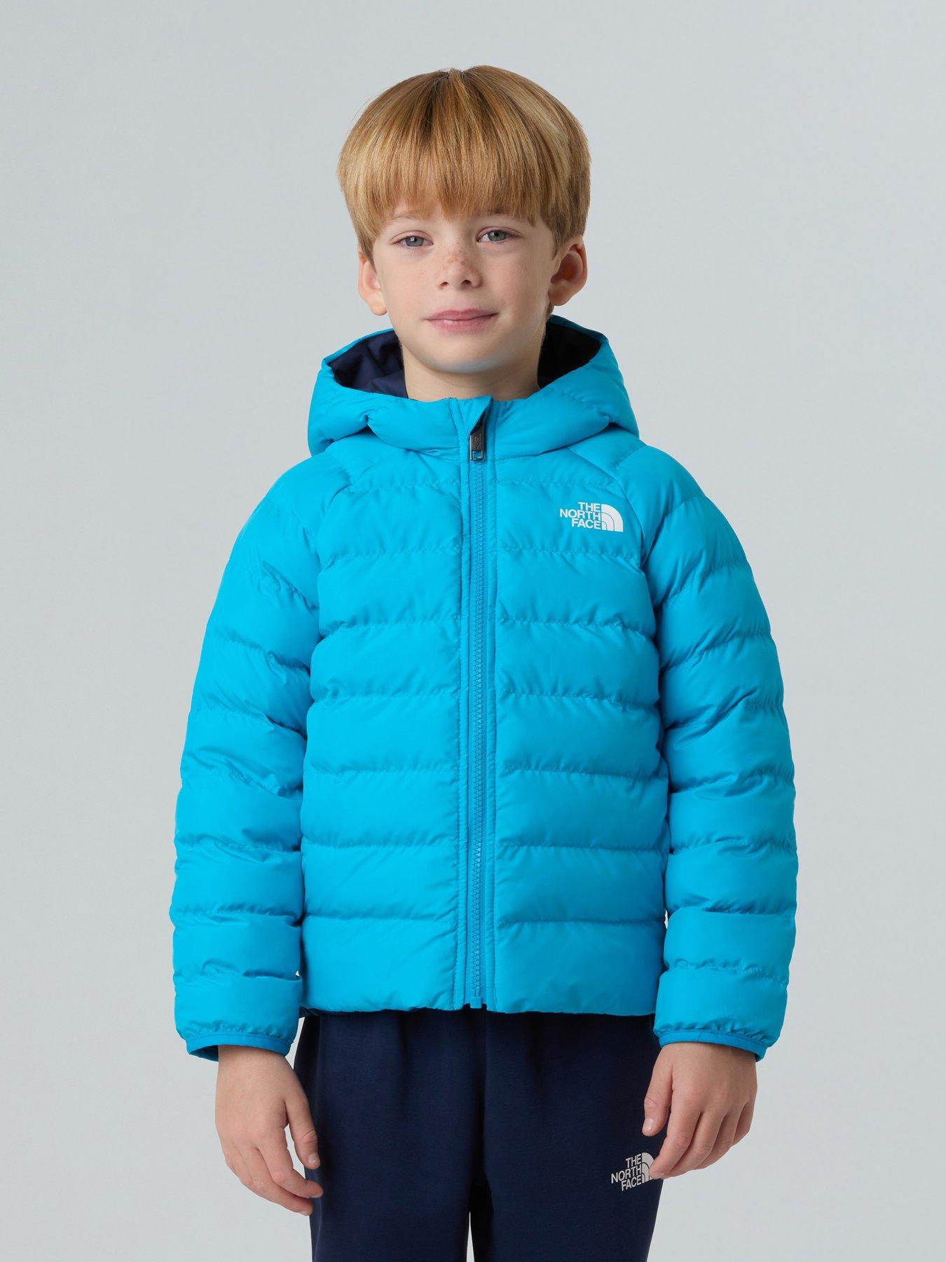 undefined Kids Reversible Perrito Hooded Jacket - Blue