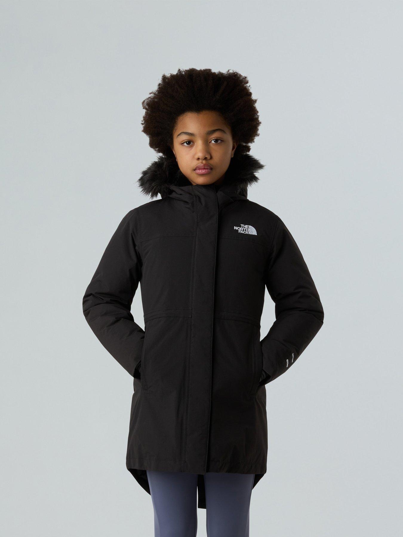 The North Face Girls Arctic Parka - Black