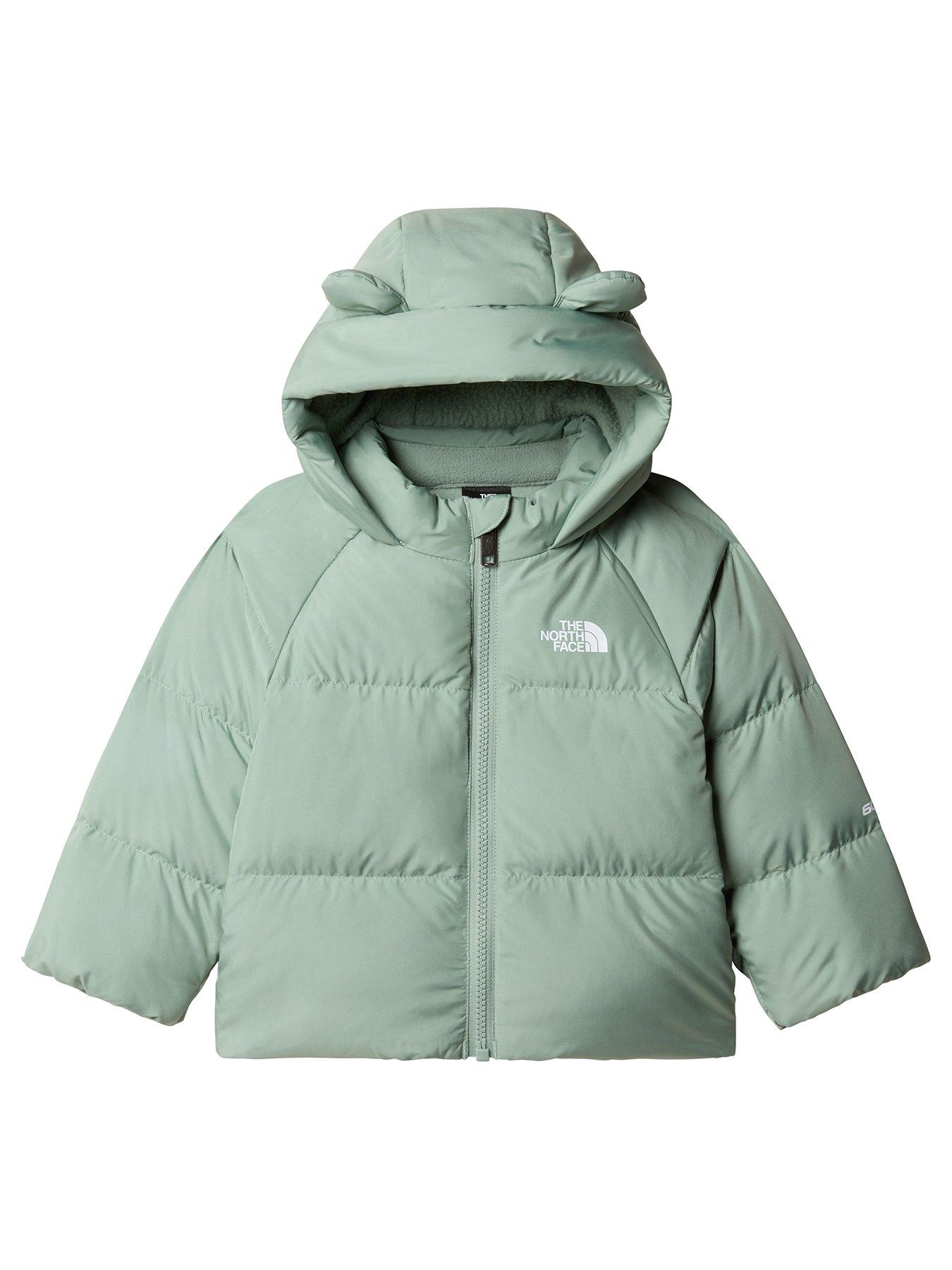 Image 2 of 6 of The North Face Baby Down Fleece Lined Jacket - Green