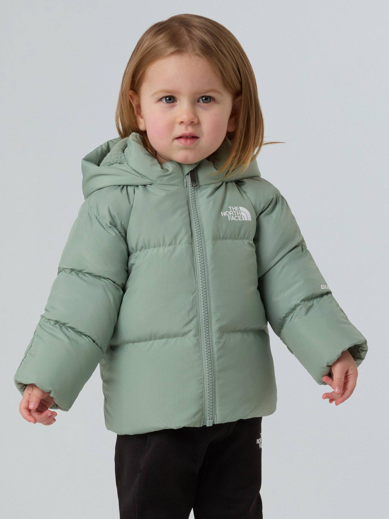 Image 5 of 6 of The North Face Baby Down Fleece Lined Jacket - Green