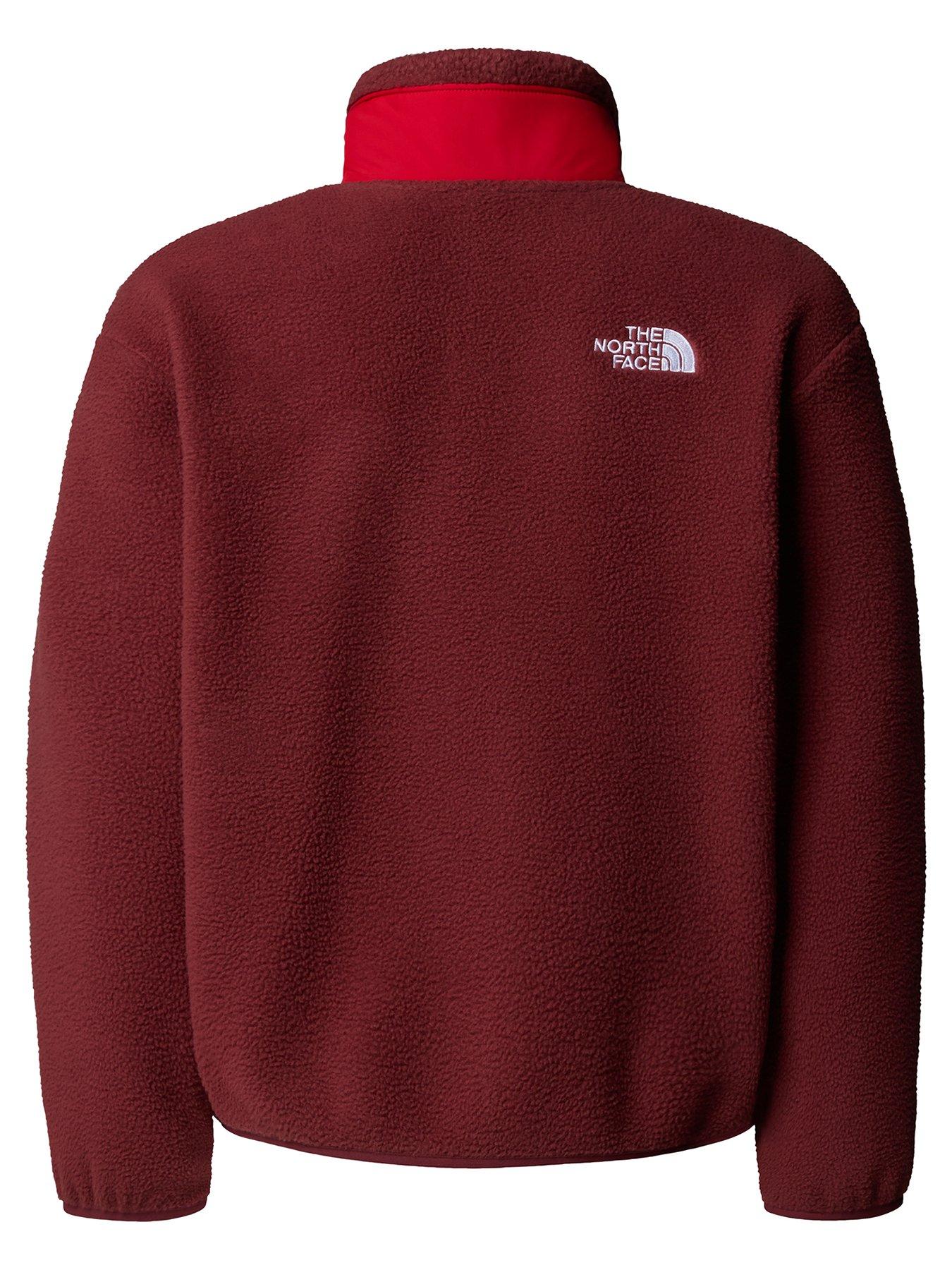 Image 3 of 6 of The North Face Boys Yumiori Full Zip Jacket - Red