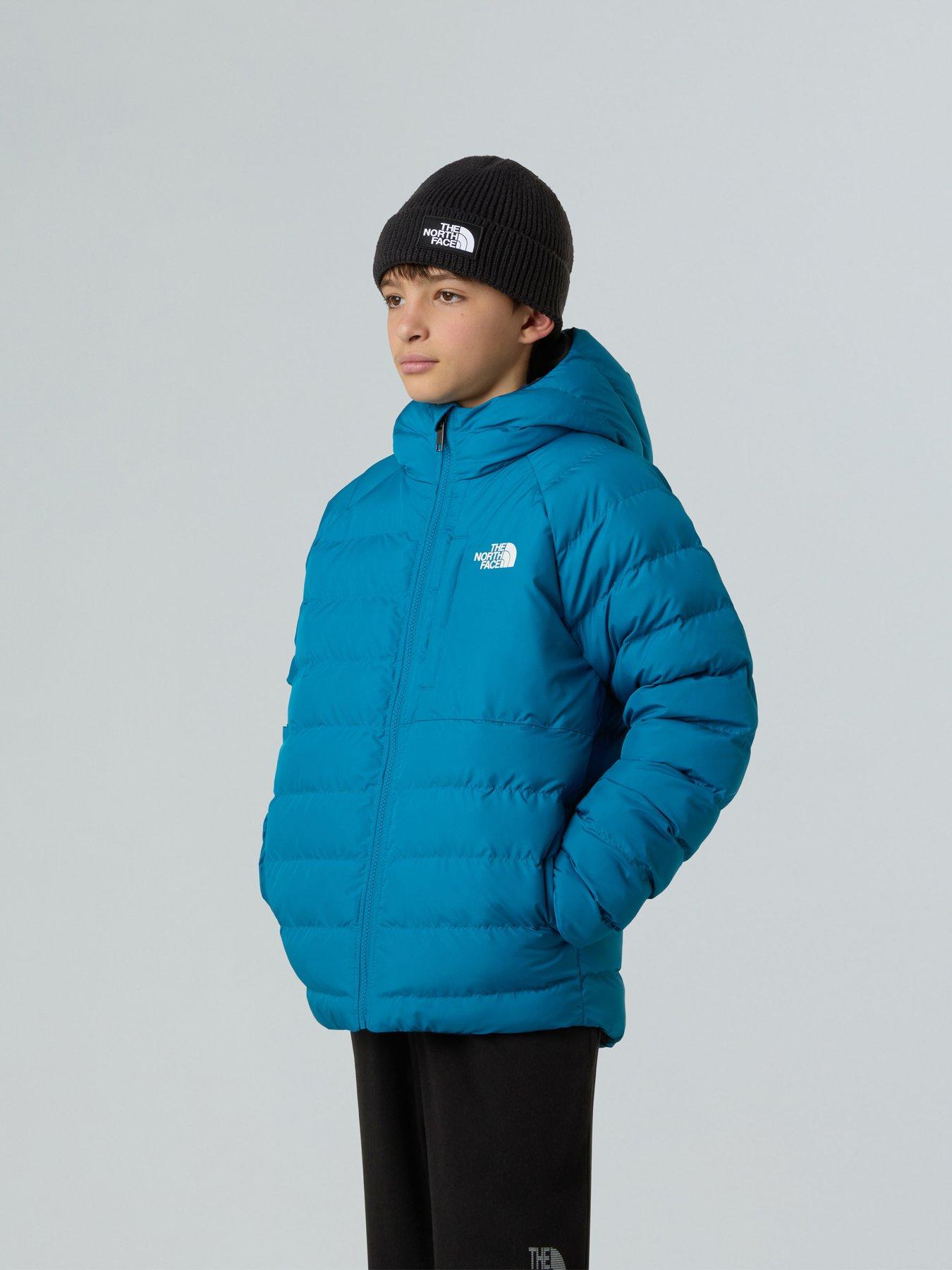 The North Face Boys Reversible Perrito Hooded Jacket - Blue