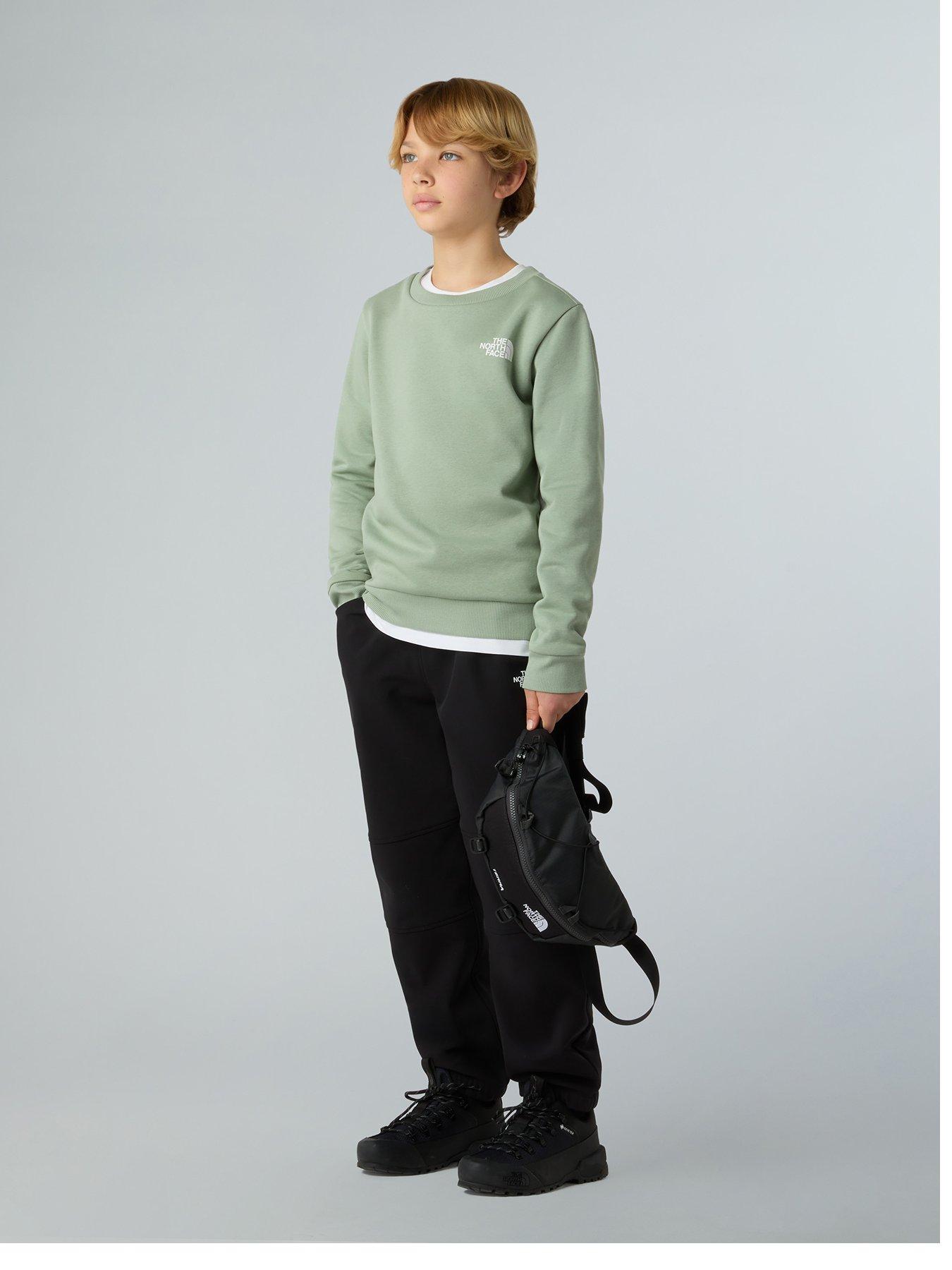 Image 3 of 3 of The North Face Teen Simple Dome Crew - Green