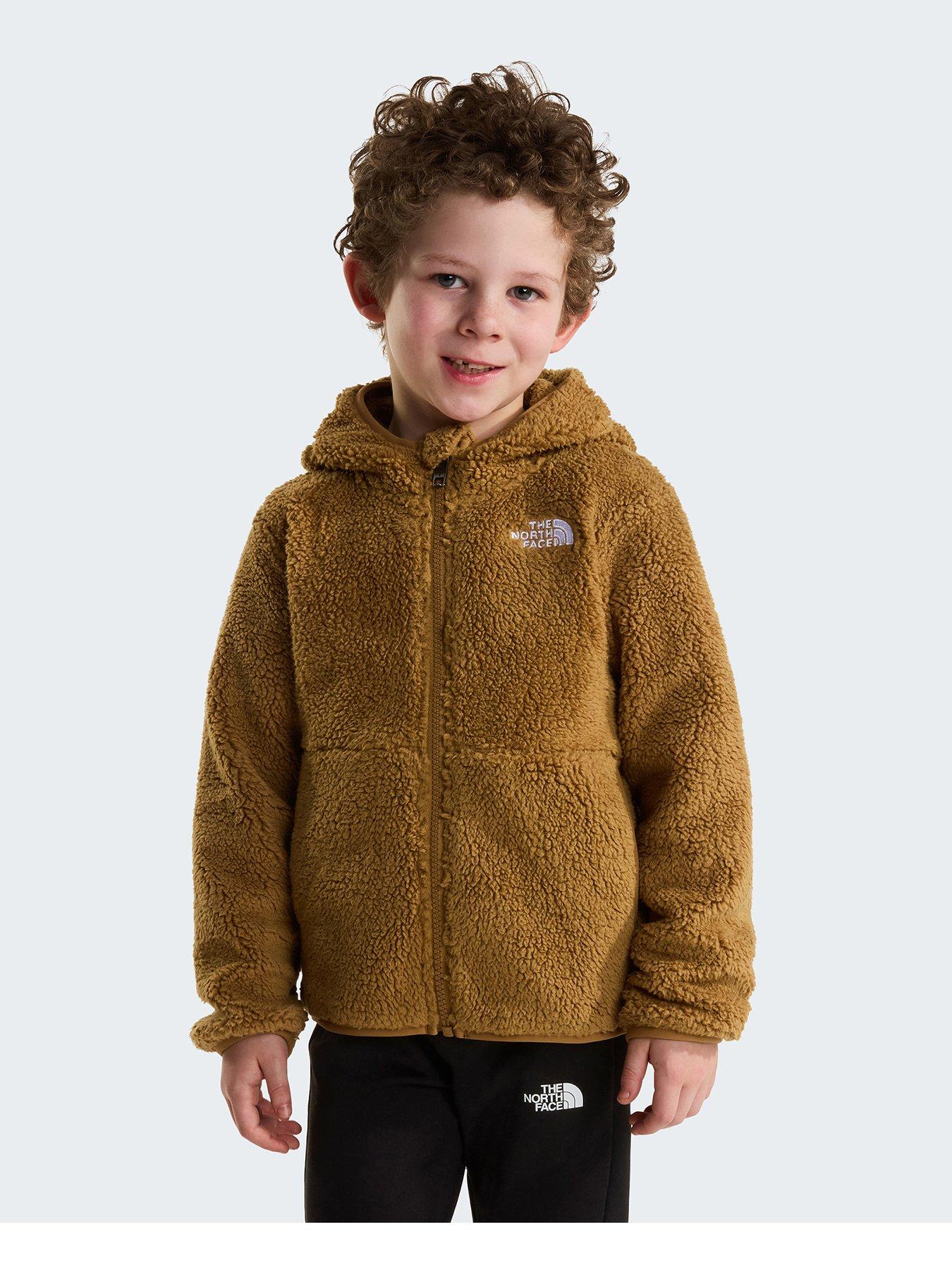 The North Face Kids Campshire Full Zip Hoodie - Brown
