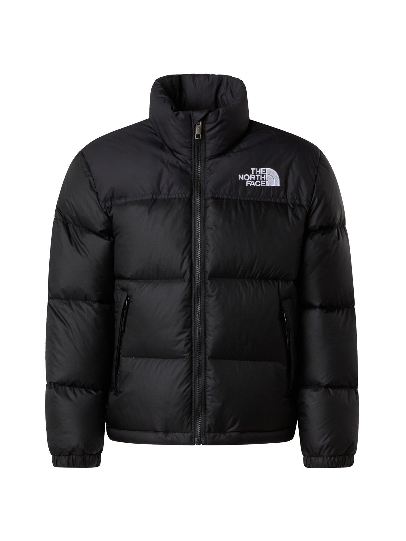 Image 1 of 2 of The North Face Teen 1996 Retro Nuptse Jacket - Black