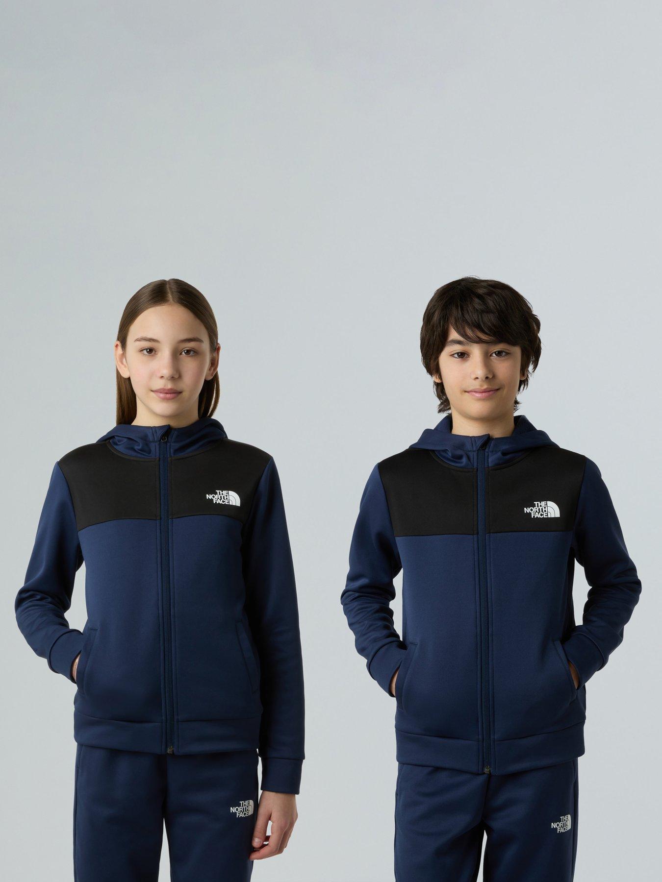 undefined Teen Reaxion Full Zip Hoodie - Navy