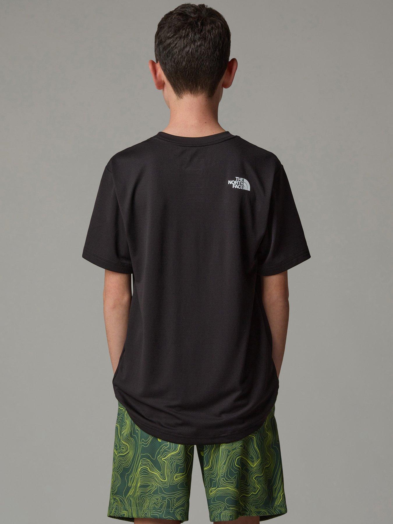 Image 2 of 3 of The North Face Teen New 24/7 T-Shirt - Black