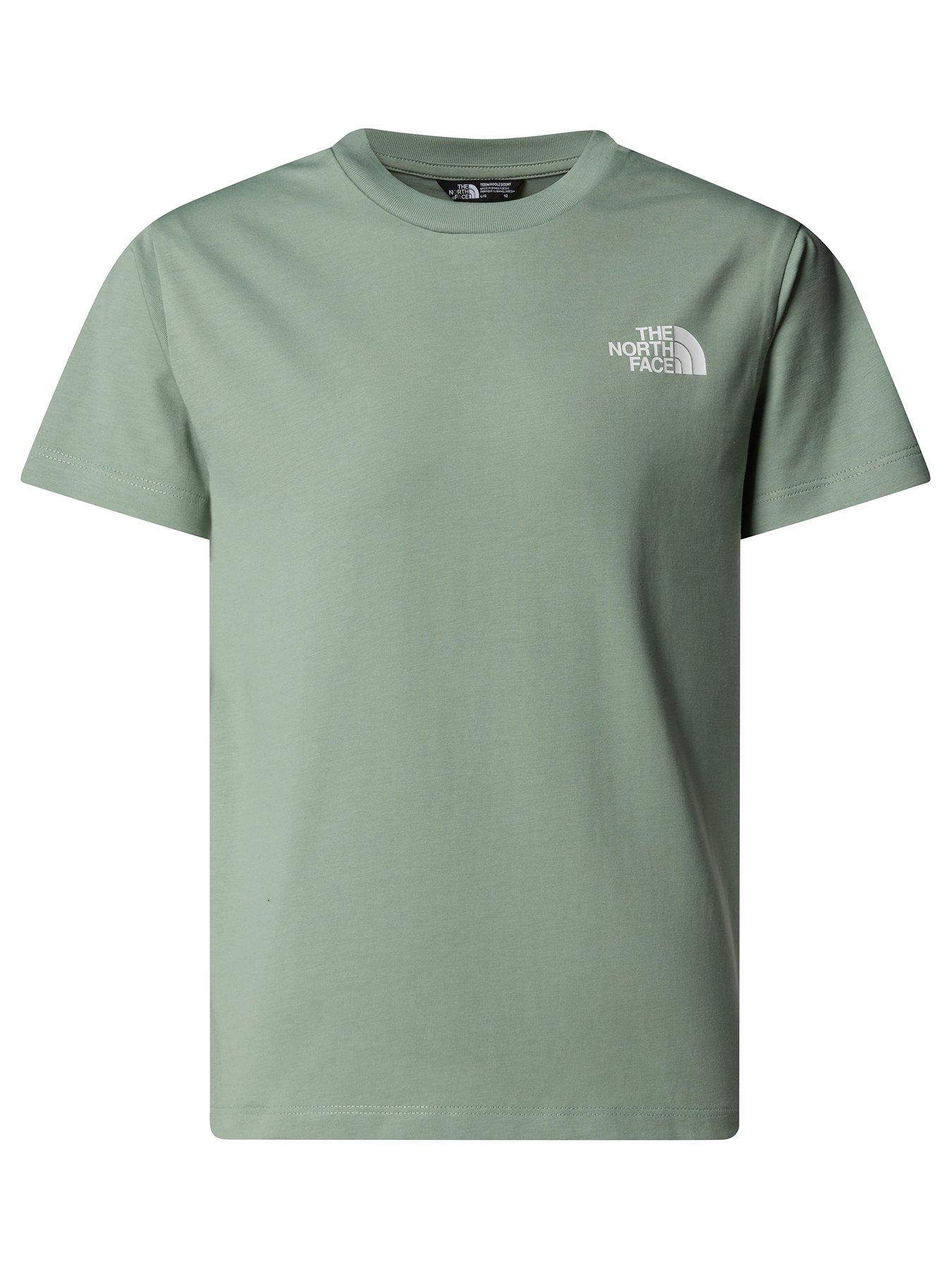 undefined Teen Short Sleeve Simple Dome T-Shirt - Green