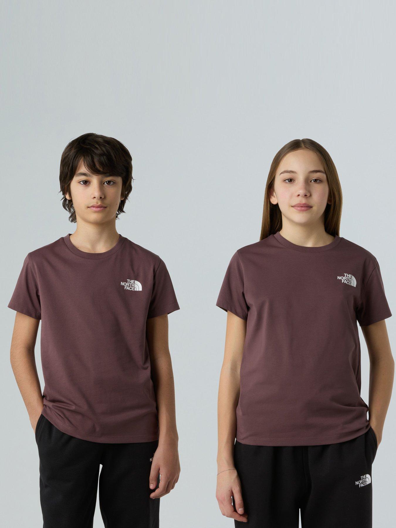 The North Face Teen Simple Dome T-Shirt - Brown