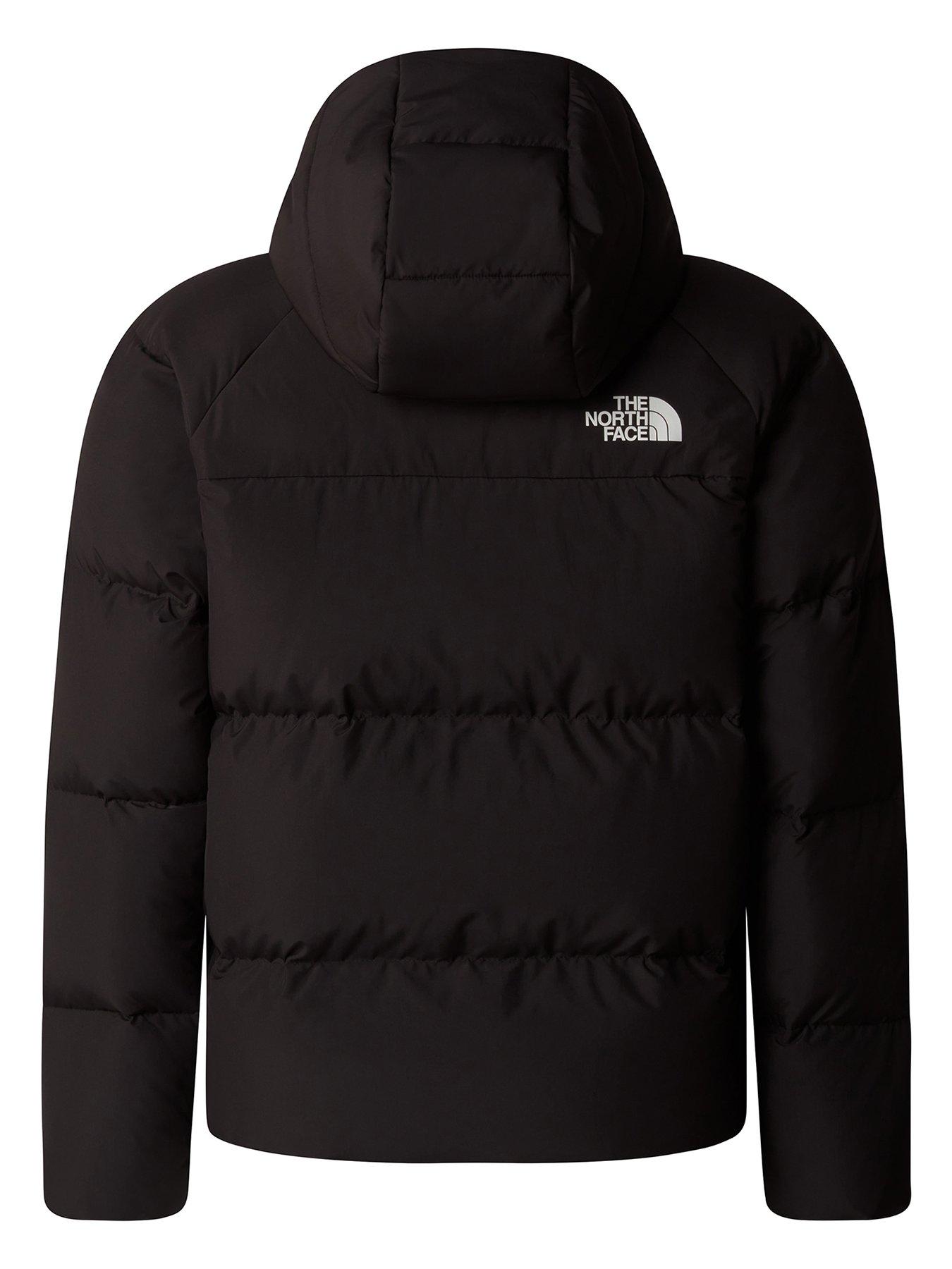 Image 3 of 6 of The North Face Boys Down Hooded Jacket - Black