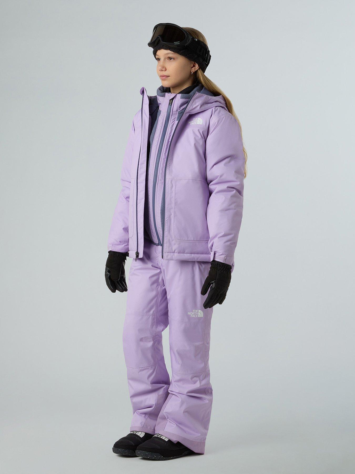  image of the-north-face-girls-freedom-insulated-ski-pant-purple