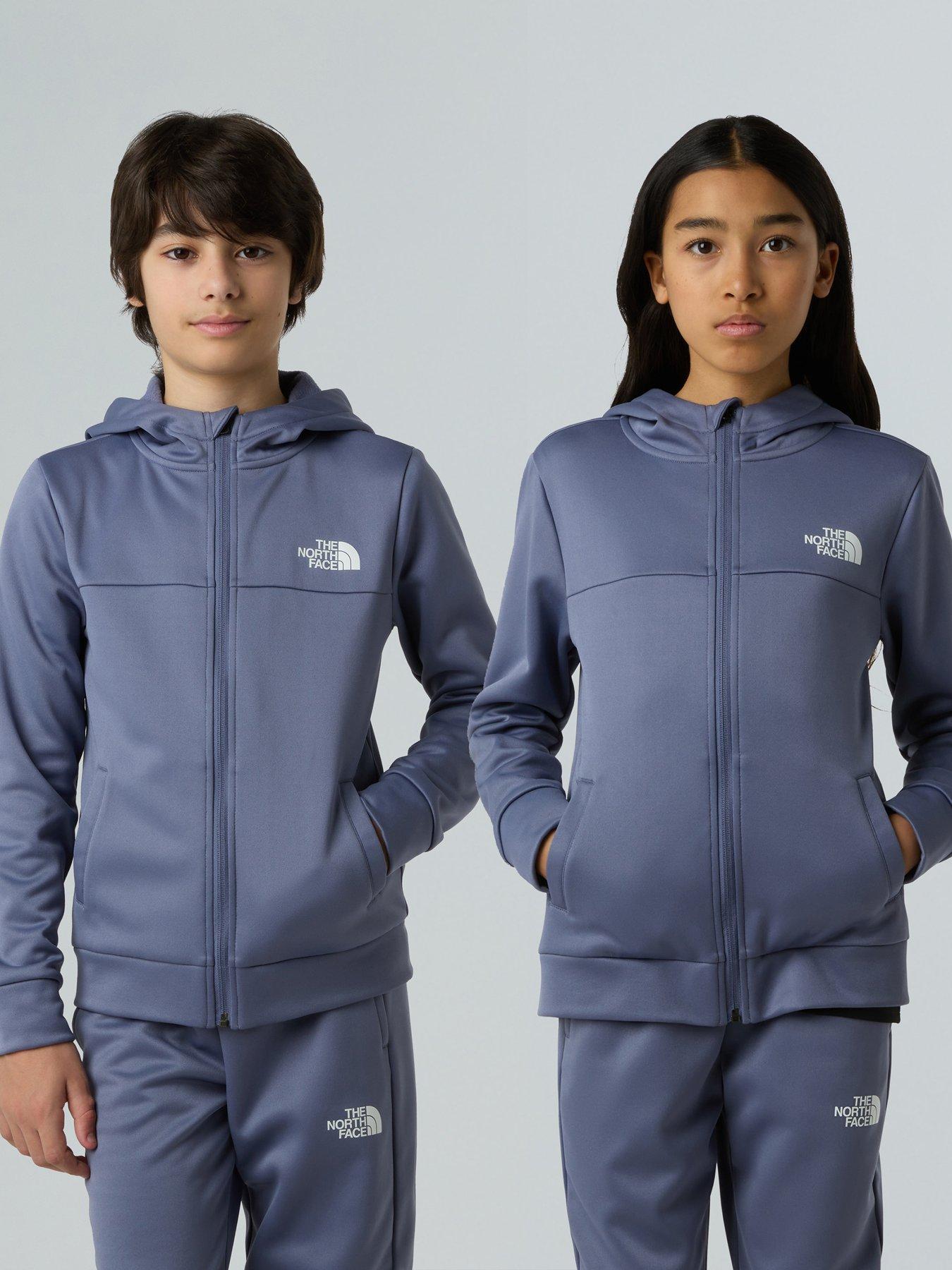 undefined Teen Reaxion Full Zip Hoodie - Grey