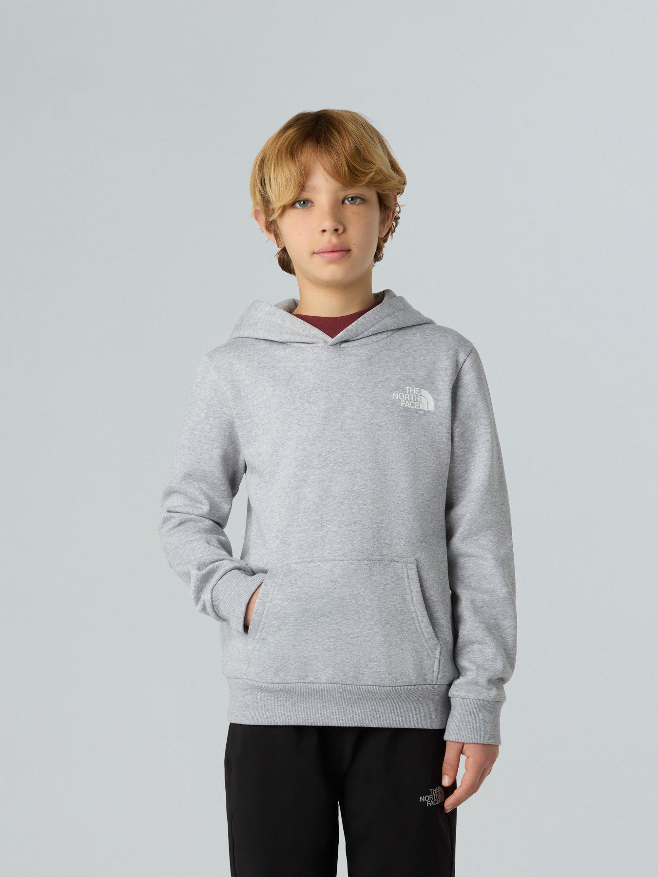 Image 1 of 3 of The North Face Teen Simple Dome Hoodie - Grey