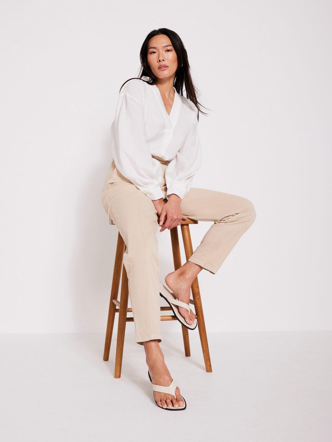 undefined Throw On Blouse - White