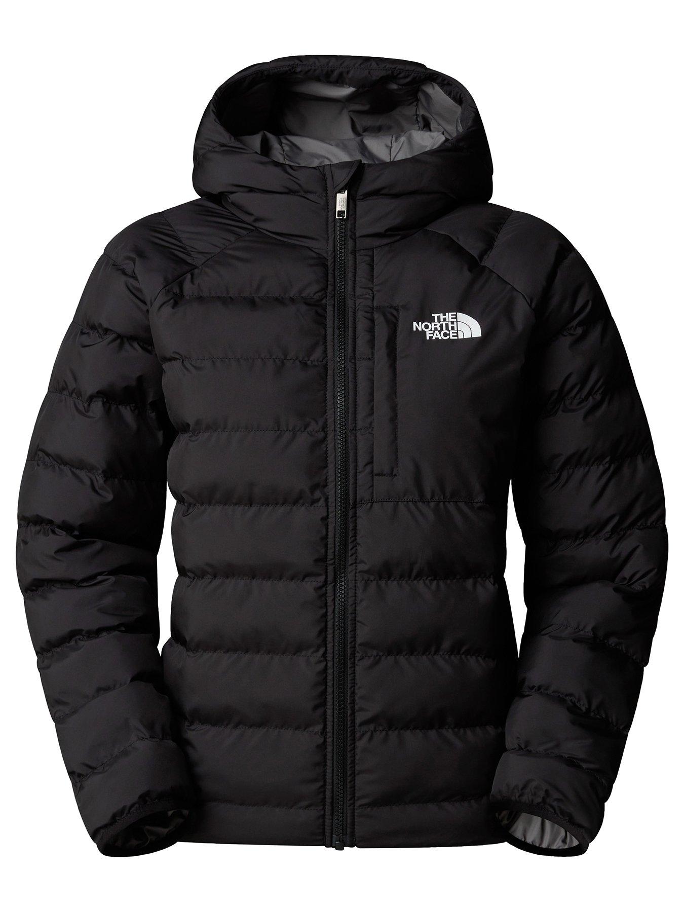 Image 1 of 3 of The North Face Boys Reversible Perrito Hooded Jacket - Black