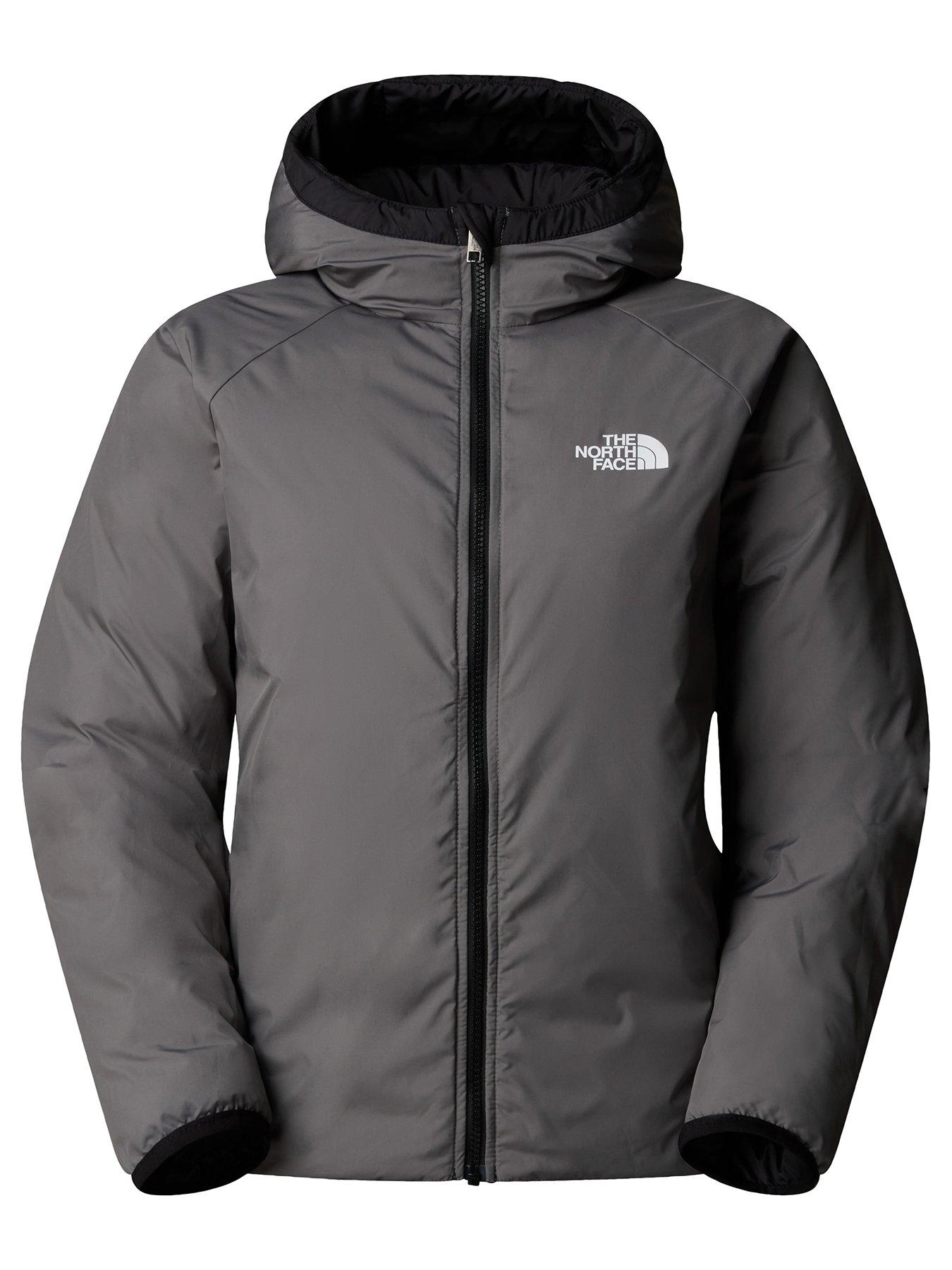 Image 3 of 3 of The North Face Boys Reversible Perrito Hooded Jacket - Black