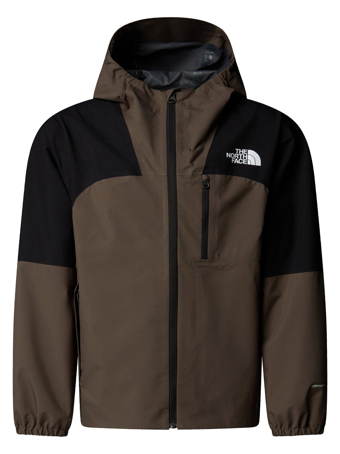 Image 2 of 6 of The North Face Teen Hike Packable Shell Jacket - Brown