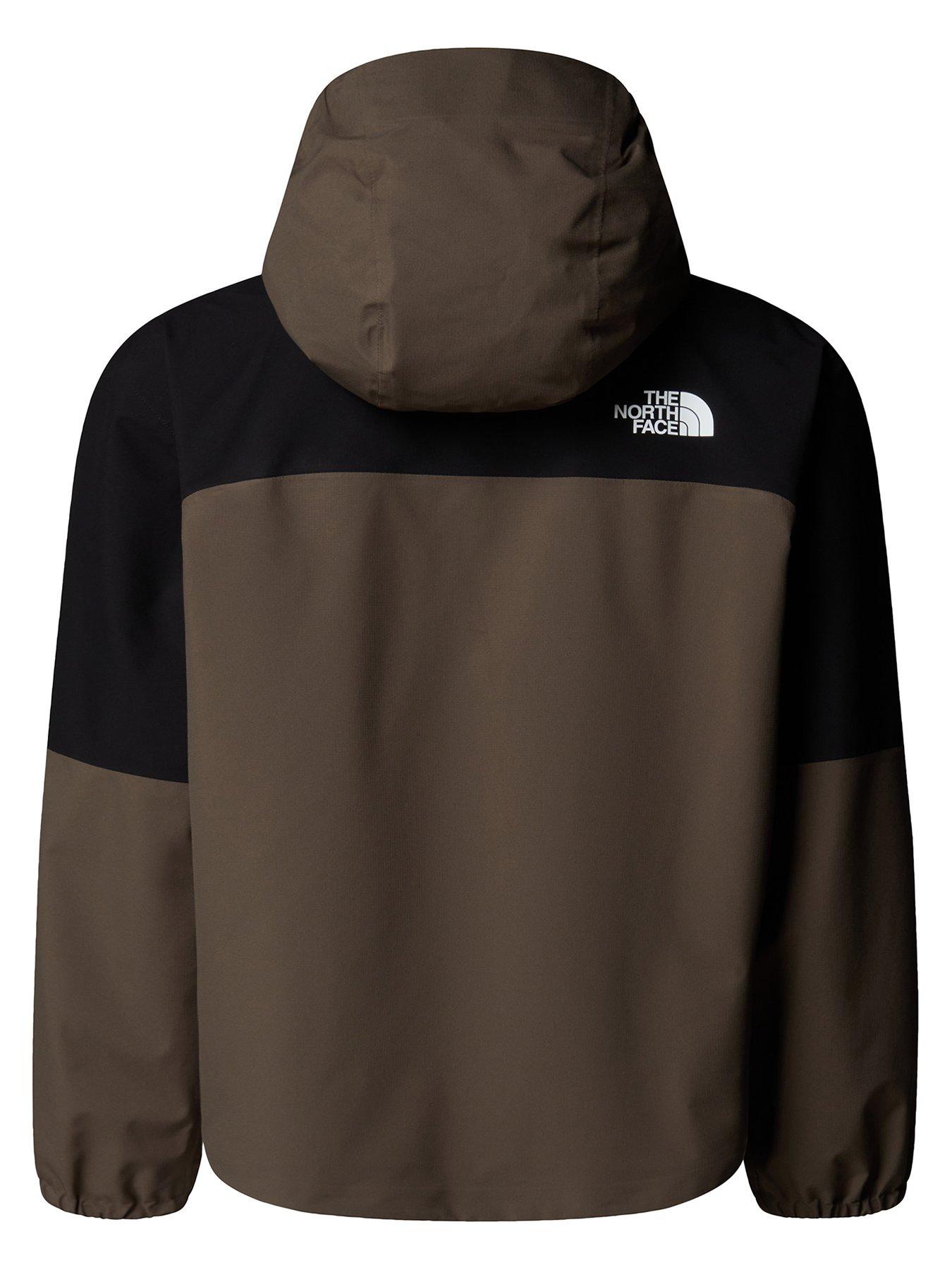 Image 3 of 6 of The North Face Teen Hike Packable Shell Jacket - Brown