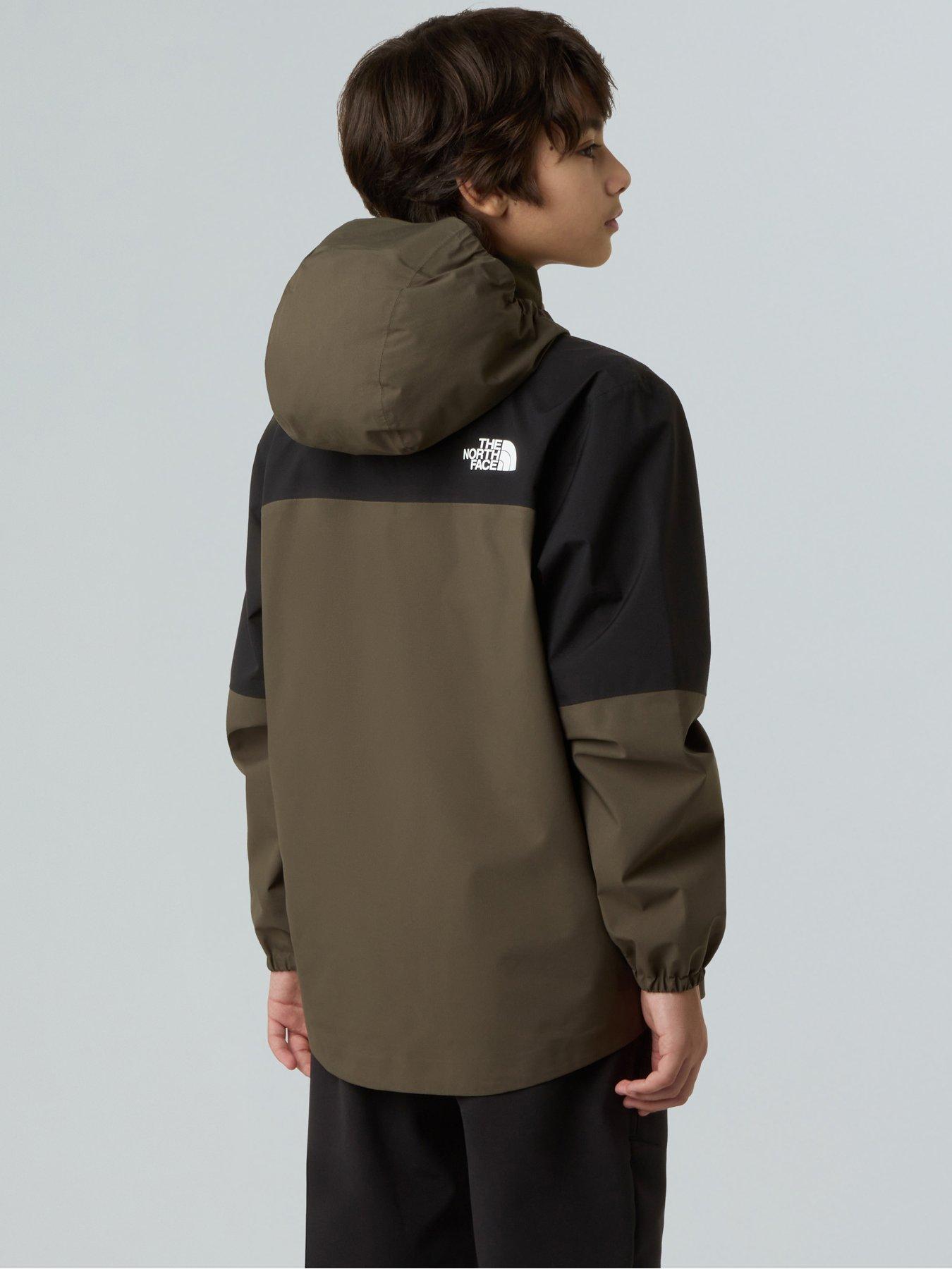 Image 4 of 6 of The North Face Teen Hike Packable Shell Jacket - Brown
