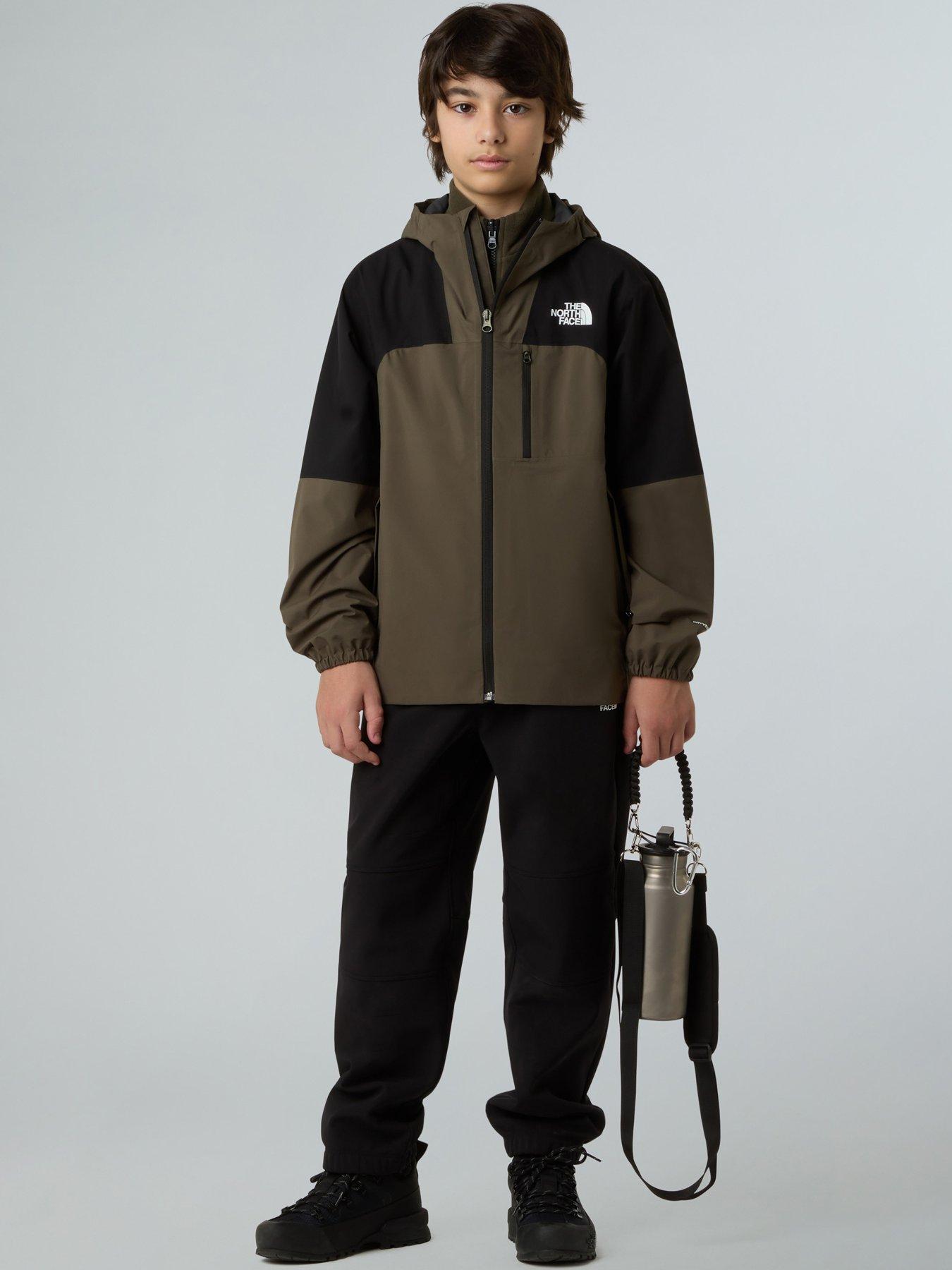 Image 5 of 6 of The North Face Teen Hike Packable Shell Jacket - Brown