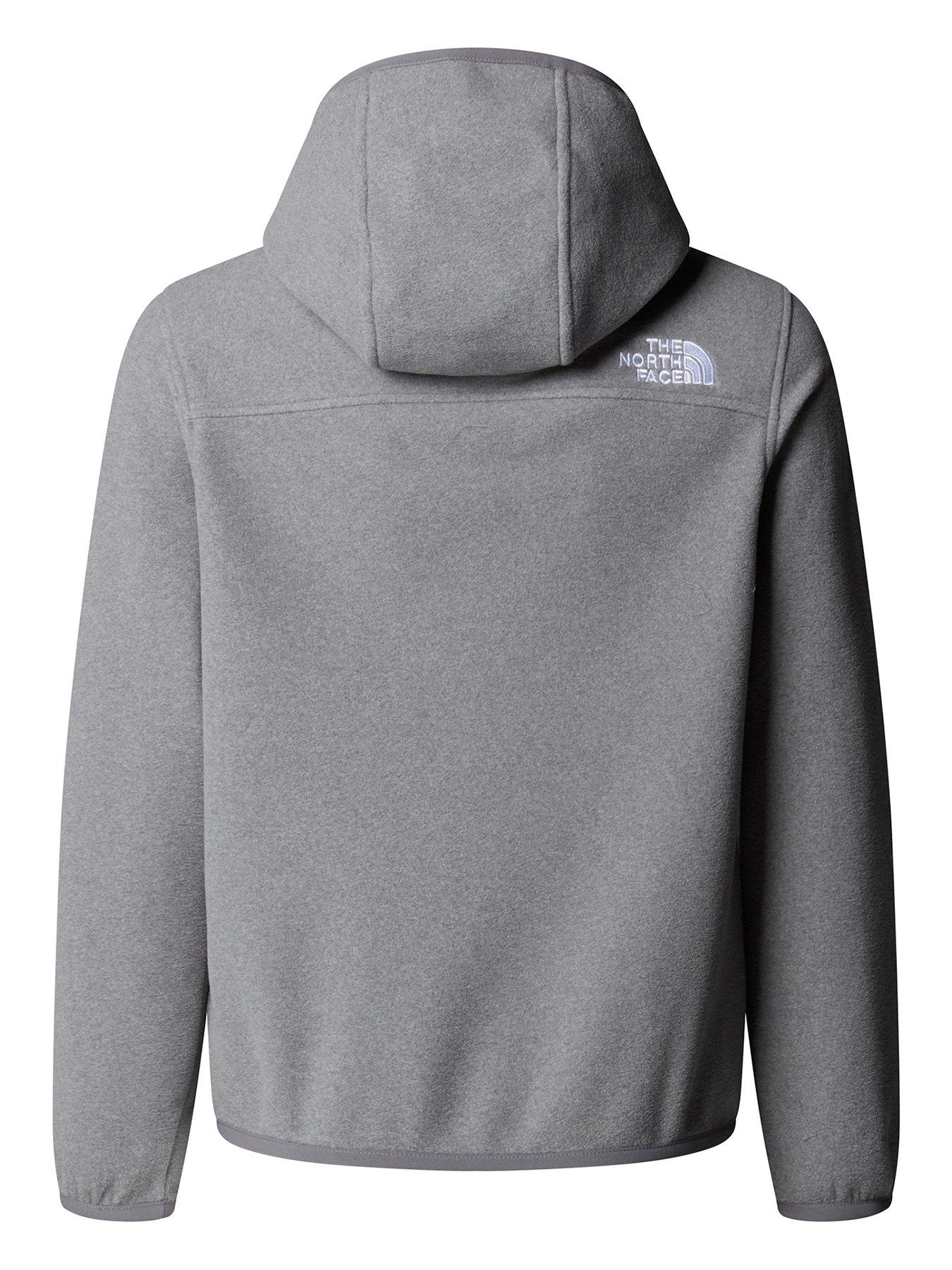 Image 3 of 6 of The North Face Teen Glacier Full Zip Hoodie - Grey