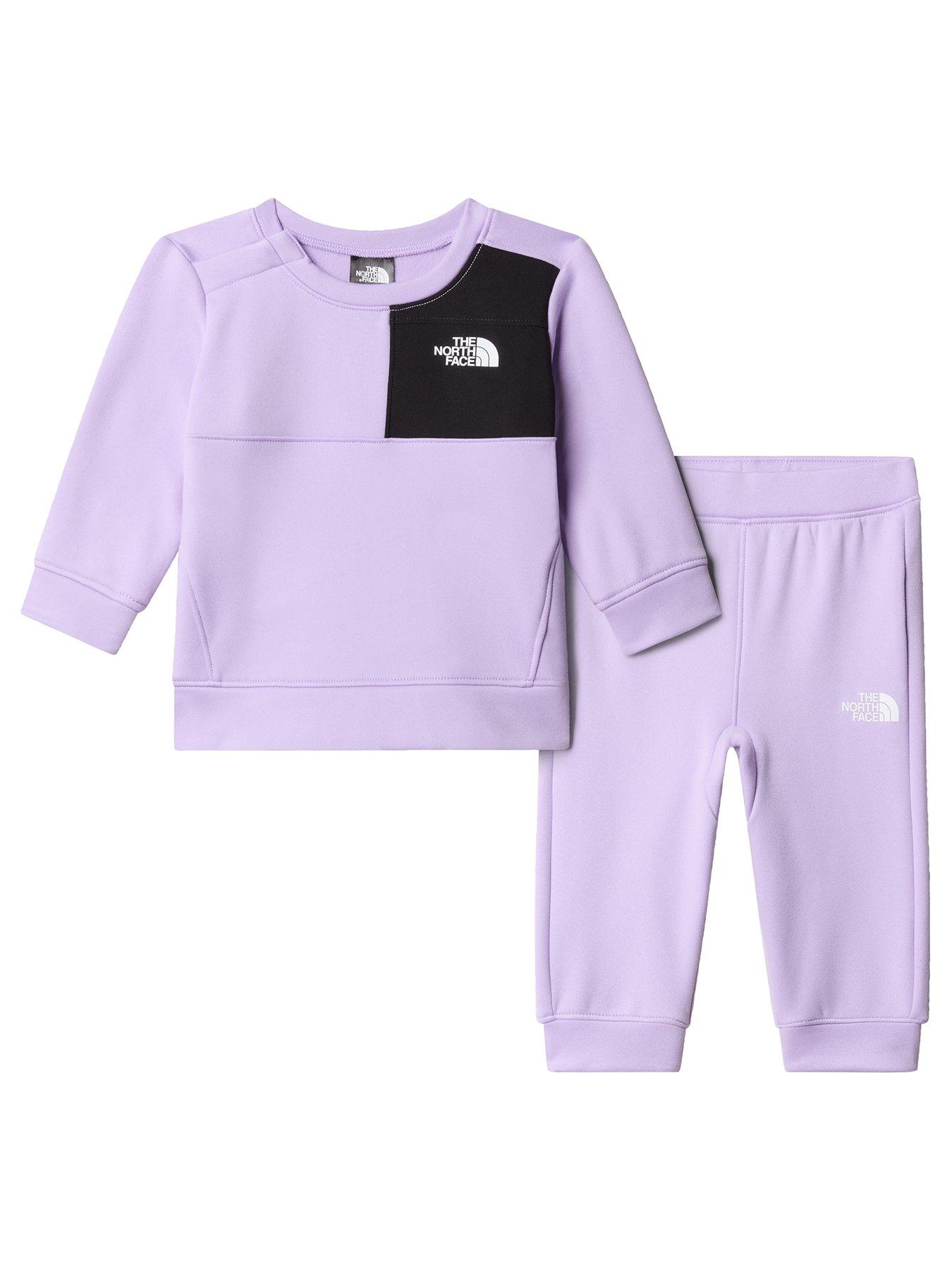 Image 2 of 7 of The North Face Baby Tnf Performance Fleece Set - Purple
