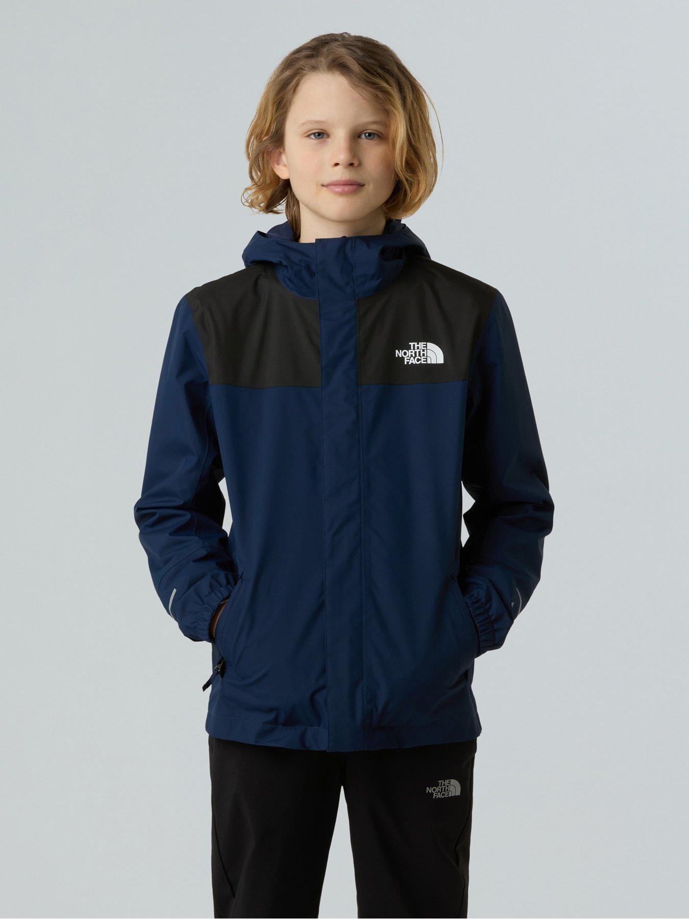 undefined Boys Antora Rain Jacket - Navy