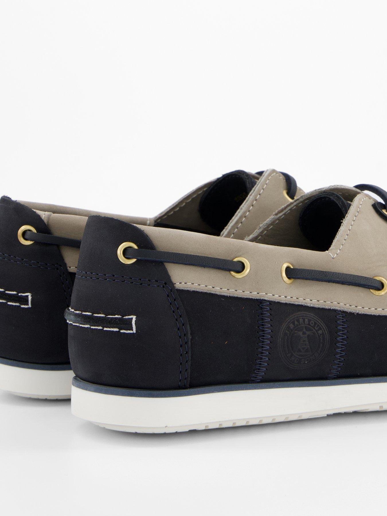 Image 6 of 7 of Barbour Wake Boat Shoes