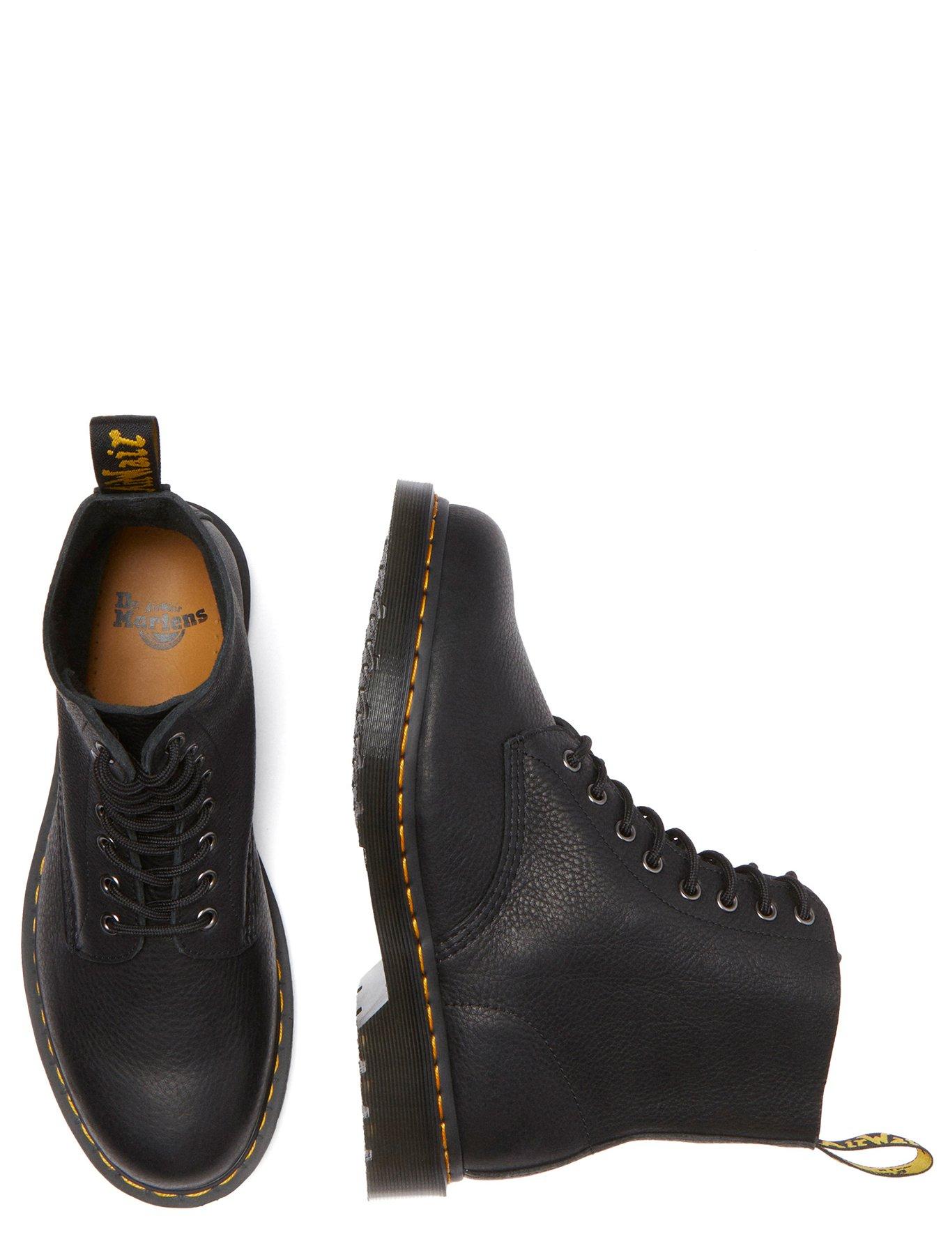  image of dr-martens-1460-ambassador-soft-leather-lace-up-boots-black
