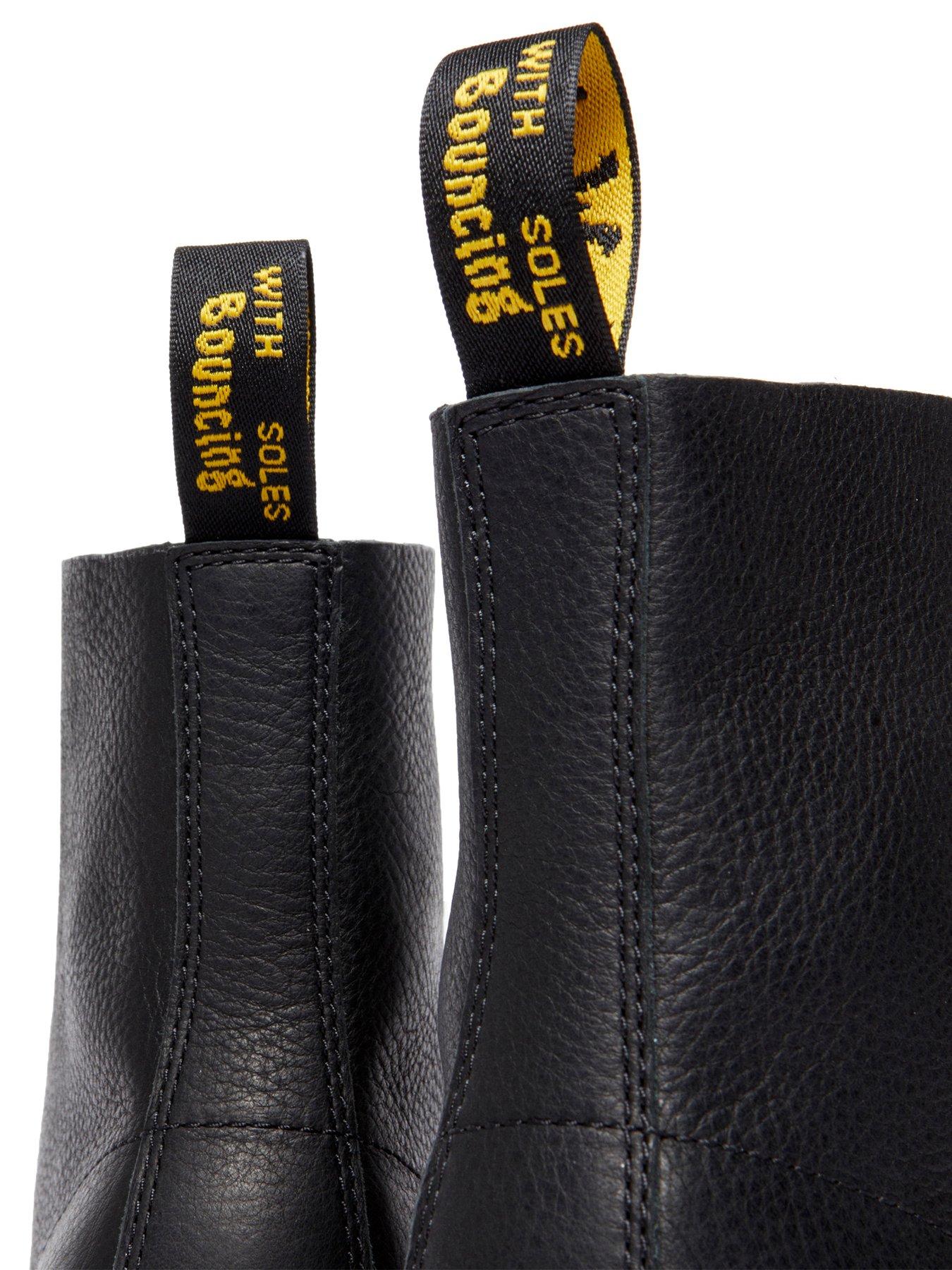  image of dr-martens-1460-ambassador-soft-leather-lace-up-boots-black