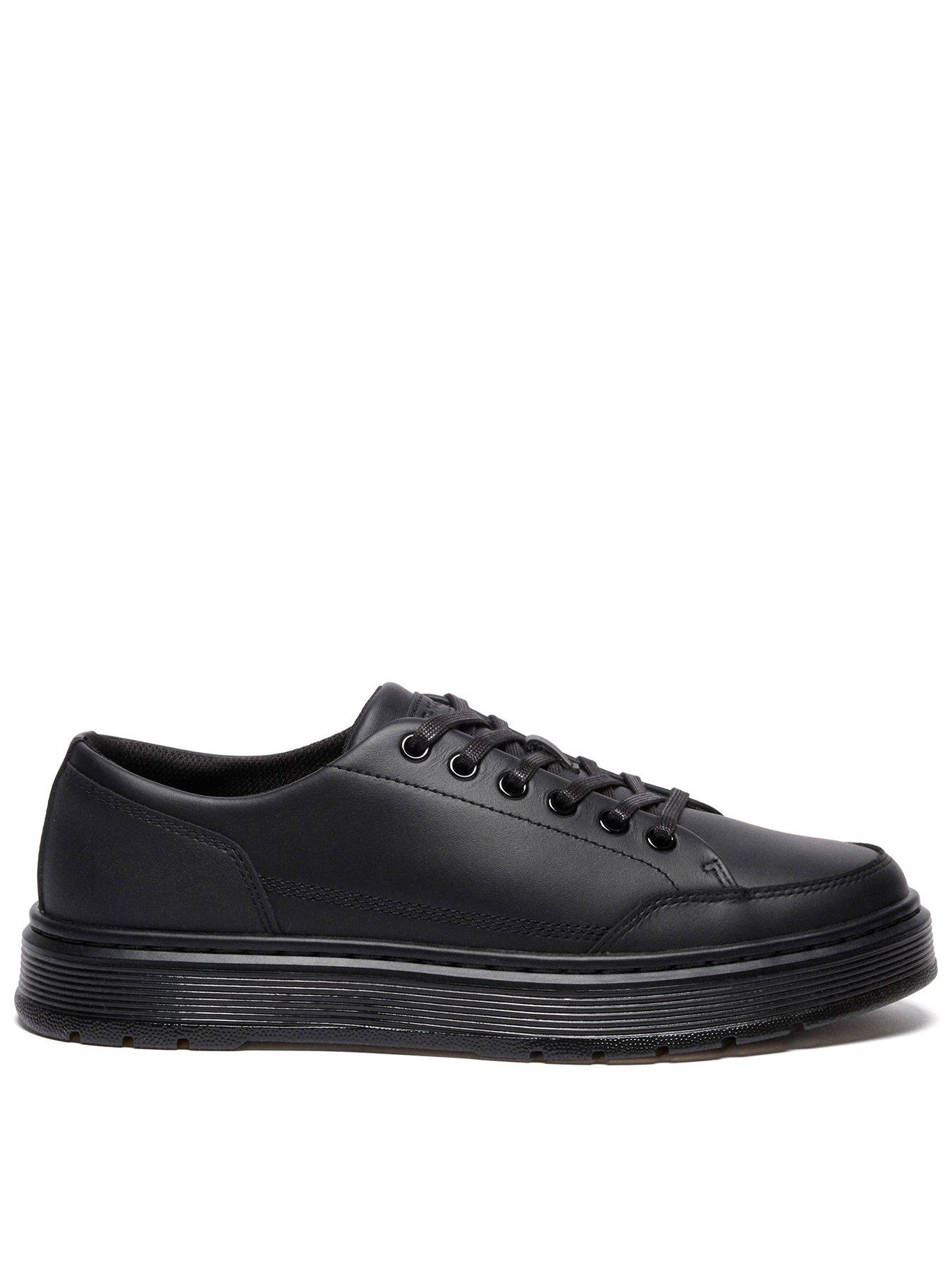 Image 1 of 6 of Dr Martens Brookline Nappa Leather Shoes - Black