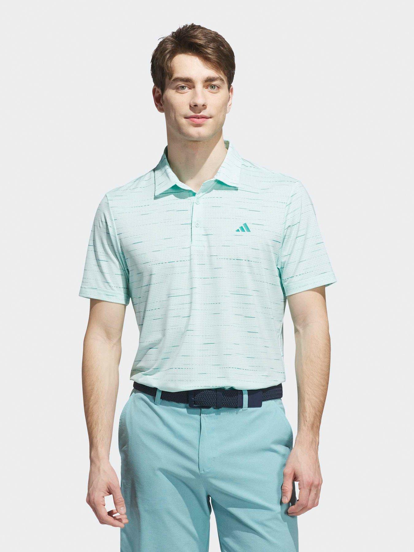 Image 1 of 5 of adidas Mens Gol Ultimate Glimer Polo - Green