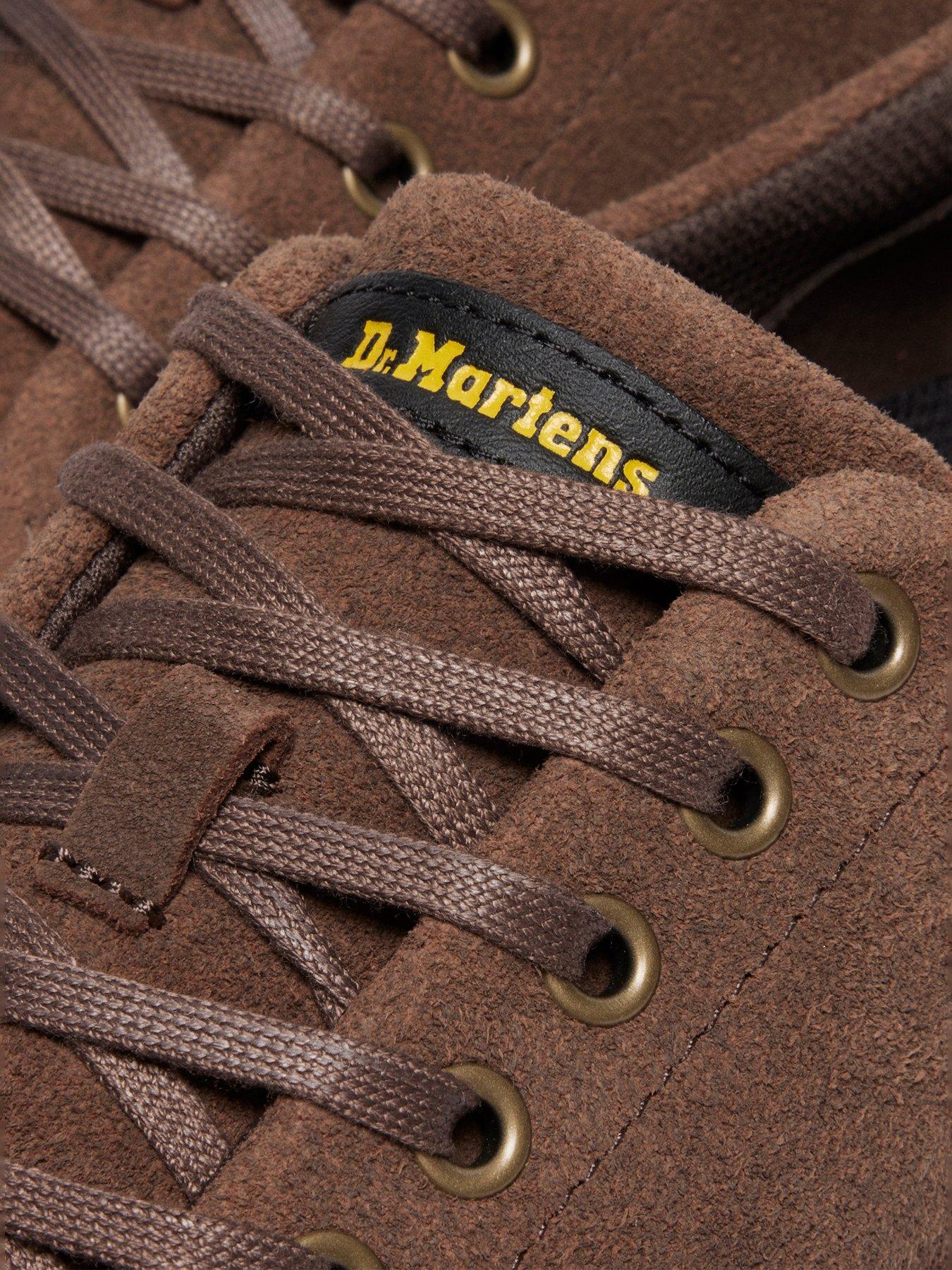 Image 4 of 5 of Dr Martens Dr Brookline 6 Eye 6 Eye Bronx Suede Lace Up Shoe - Dark Brown