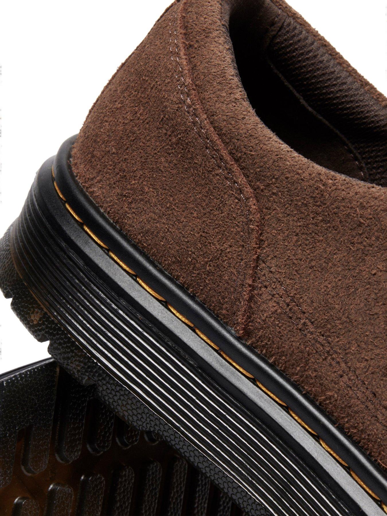 Image 5 of 5 of Dr Martens Dr Brookline 6 Eye 6 Eye Bronx Suede Lace Up Shoe - Dark Brown