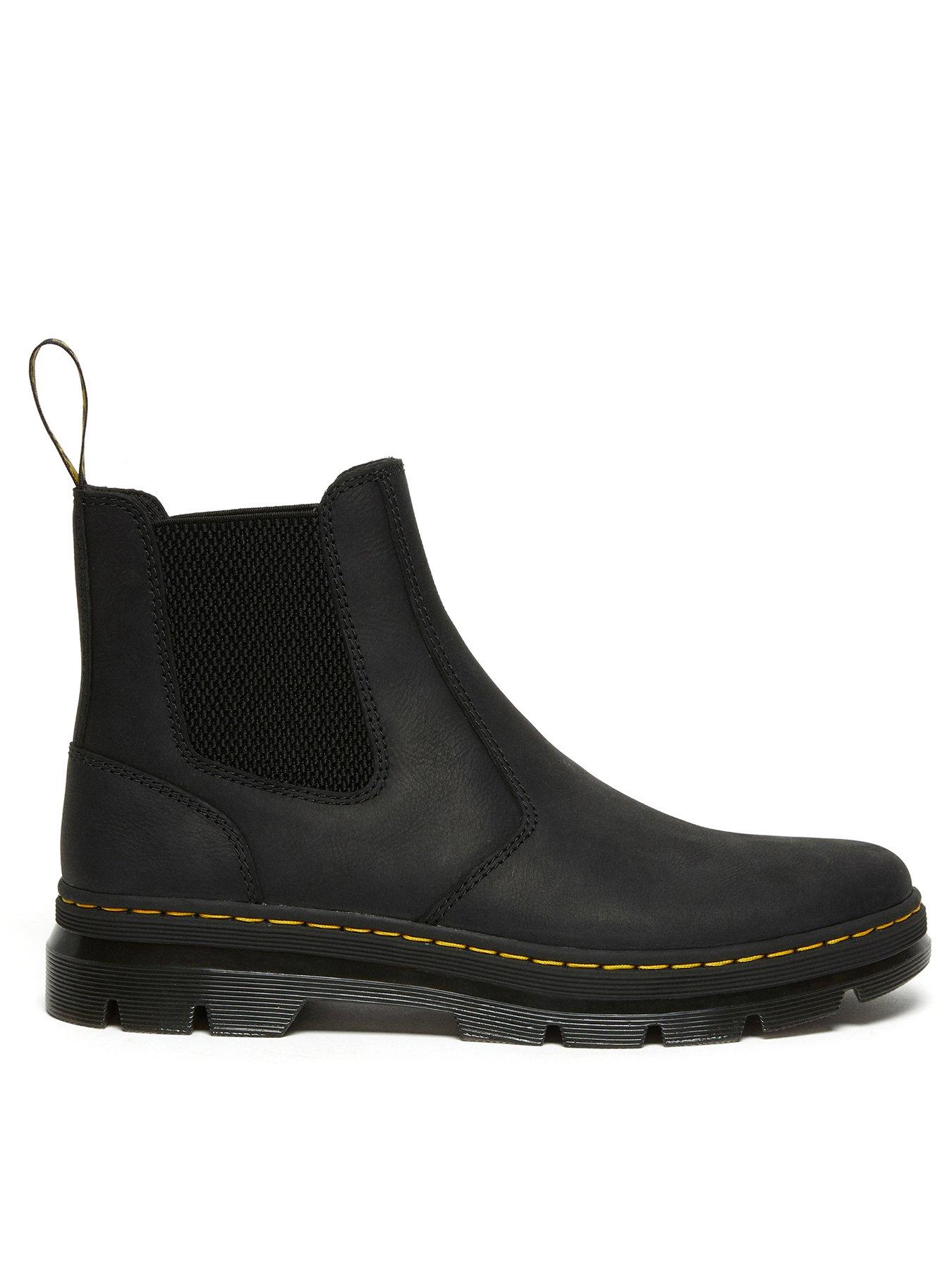 undefined Dr Embury Wyoming Chelsea Boots - Black