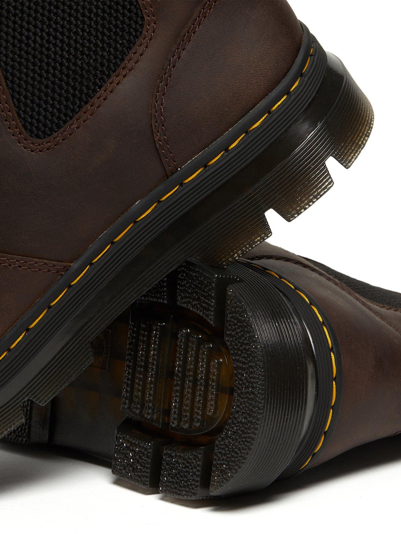  image of dr-martens-embury-crazy-horse-leather-casual-boots-dark-brown