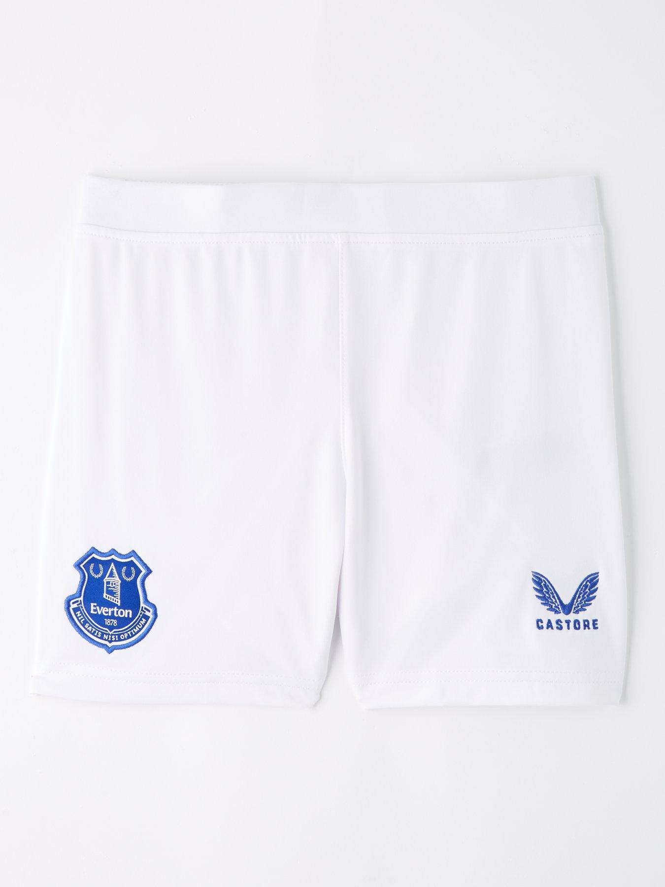 Castore Everton Junior 25/26 Home Shorts - White