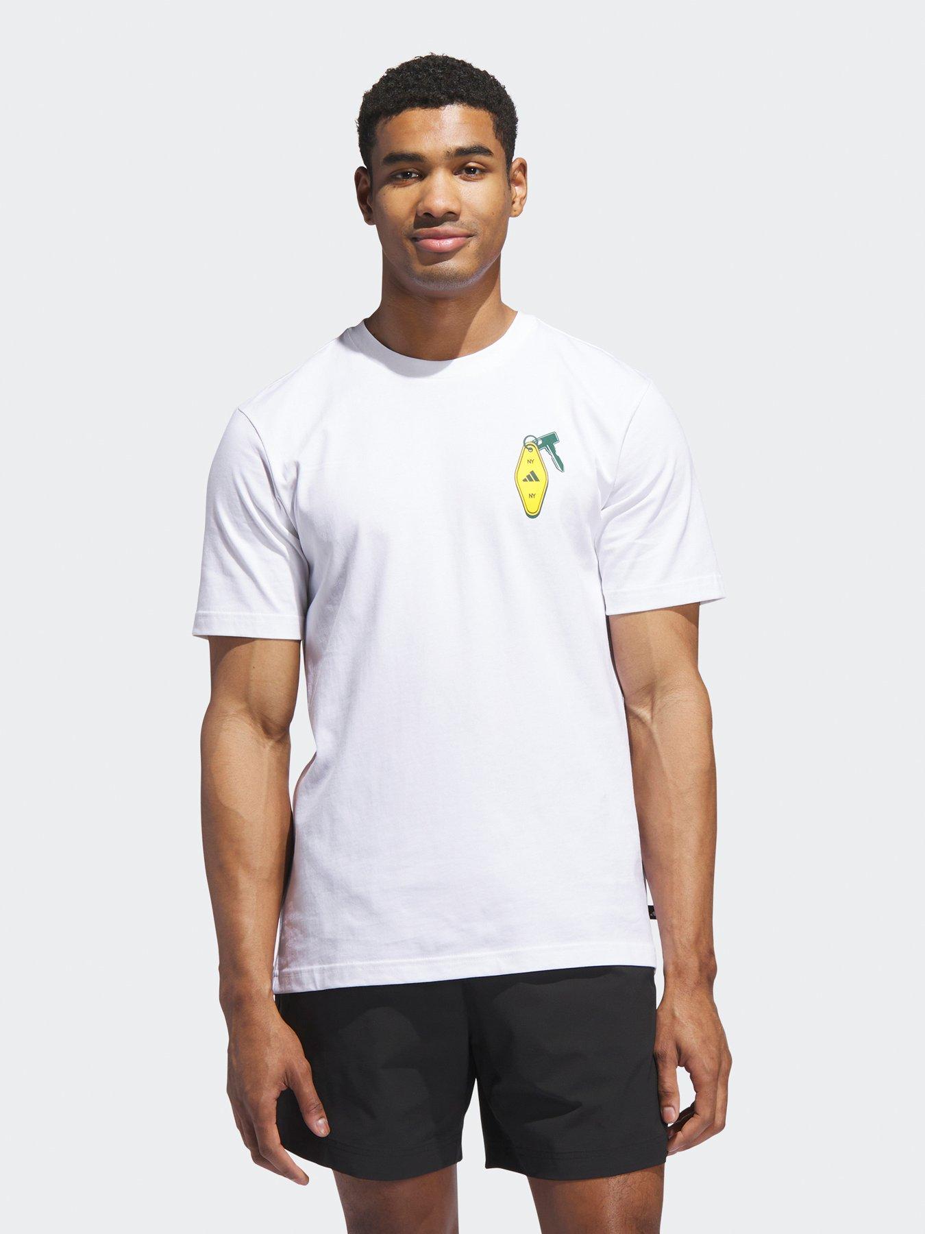 undefined Mens Golf Chip Nyc Tee - White