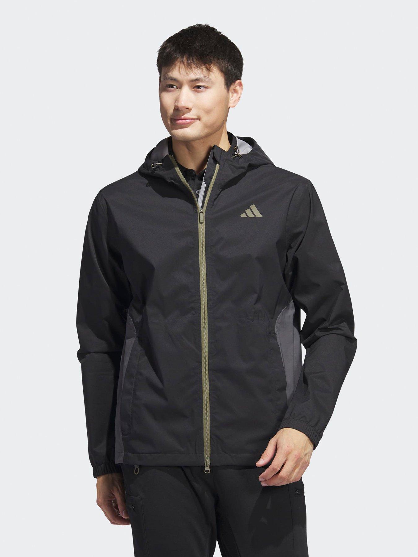 undefined Mens Golf Rain Rdy Jacket - Black