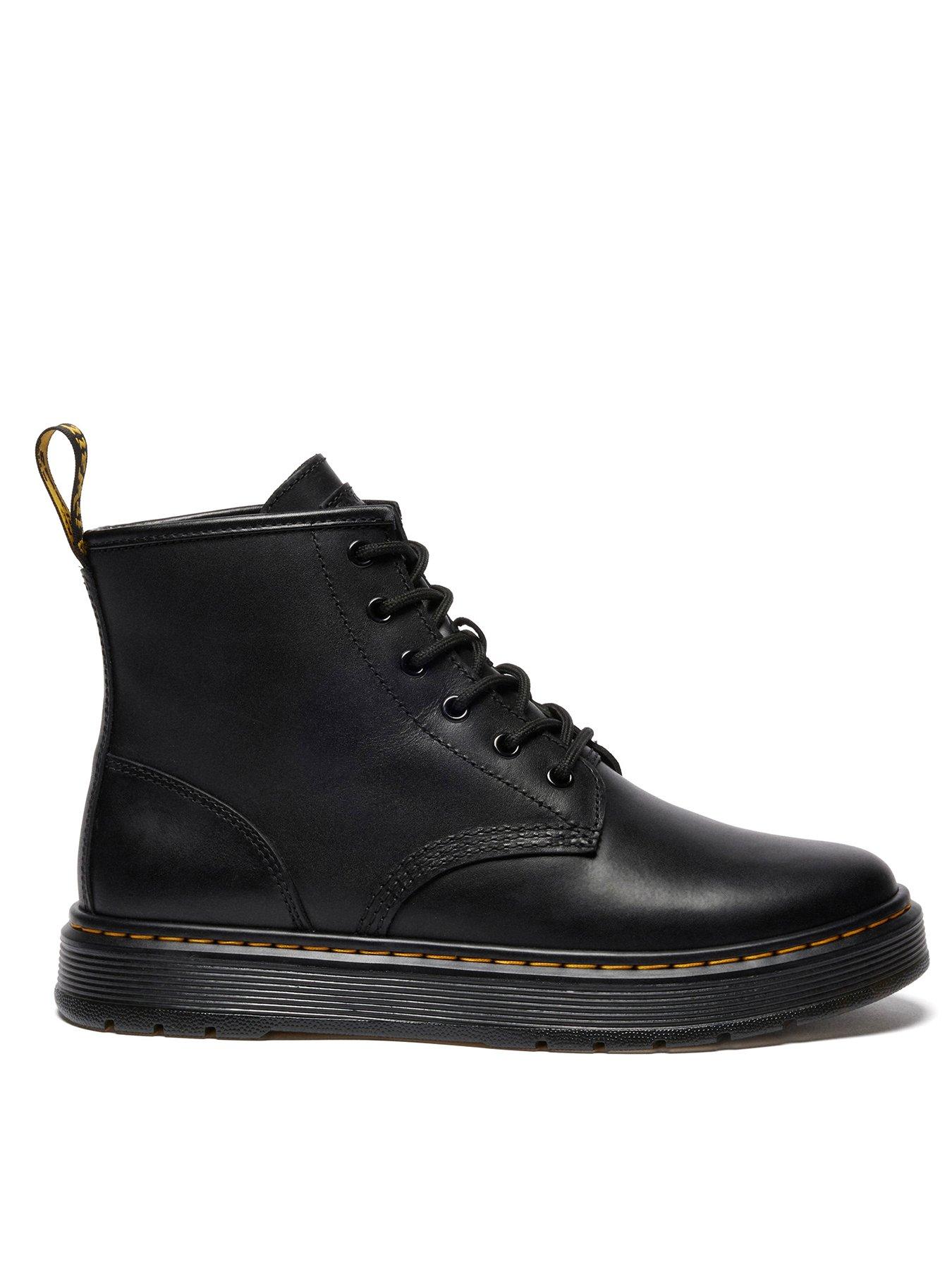 Image 1 of 7 of Dr Martens Brookline Soft Leather Chukka Boot - Black