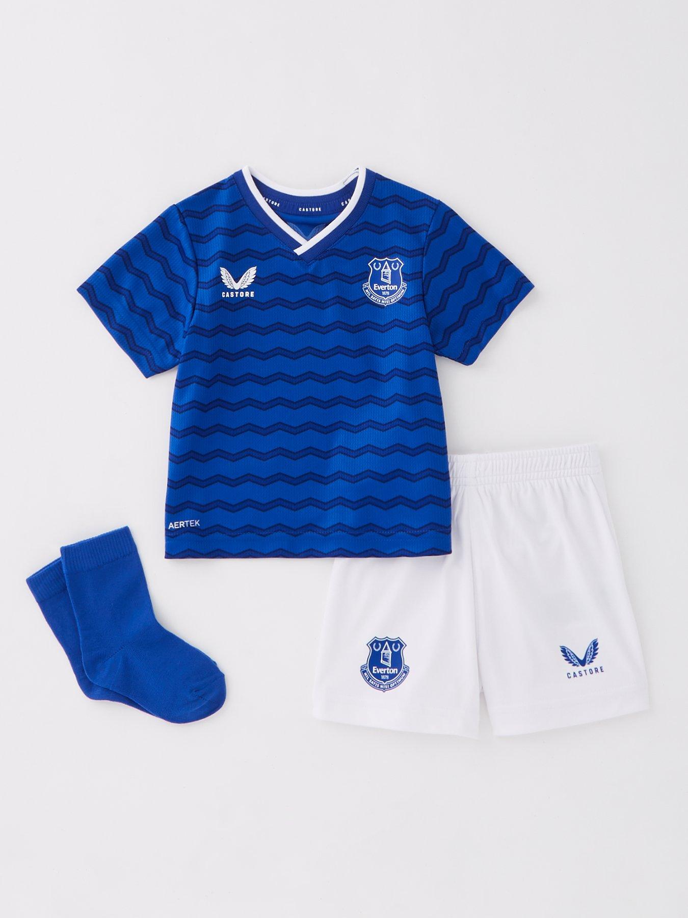 Image 1 of 4 of Castore Everton Baby 25/26 Home Kit - Blue