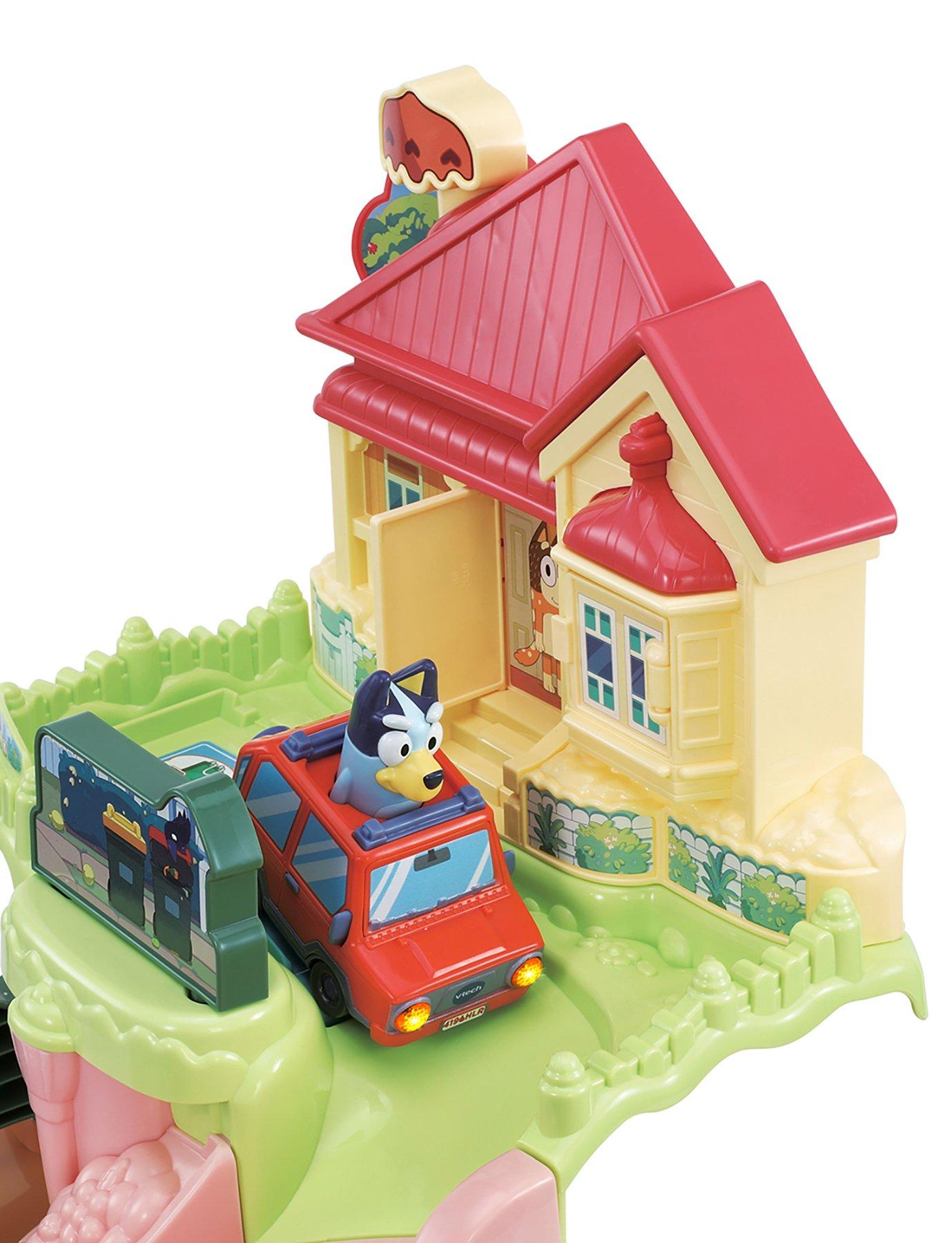 Image 7 of 7 of VTech Toot-Toot Drivers Bluey: Road Trip Kids&nbsp;Playset includes Toy Car &amp; Vehicle Tracks&nbsp;with Lights and Sounds