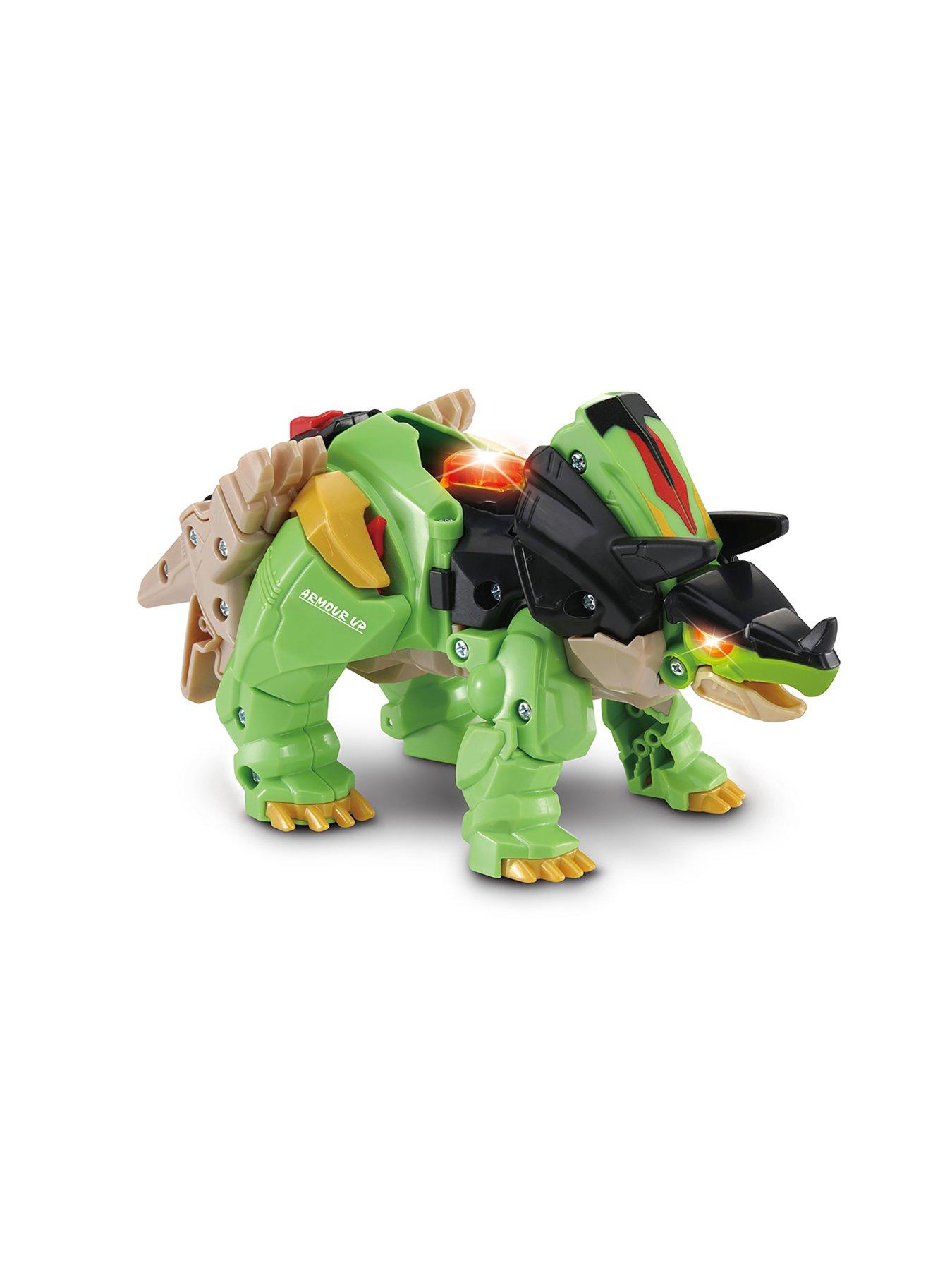 Image 3 of 7 of VTech Switch & Go Dinos Armour Up Triceratops Spinosaurus